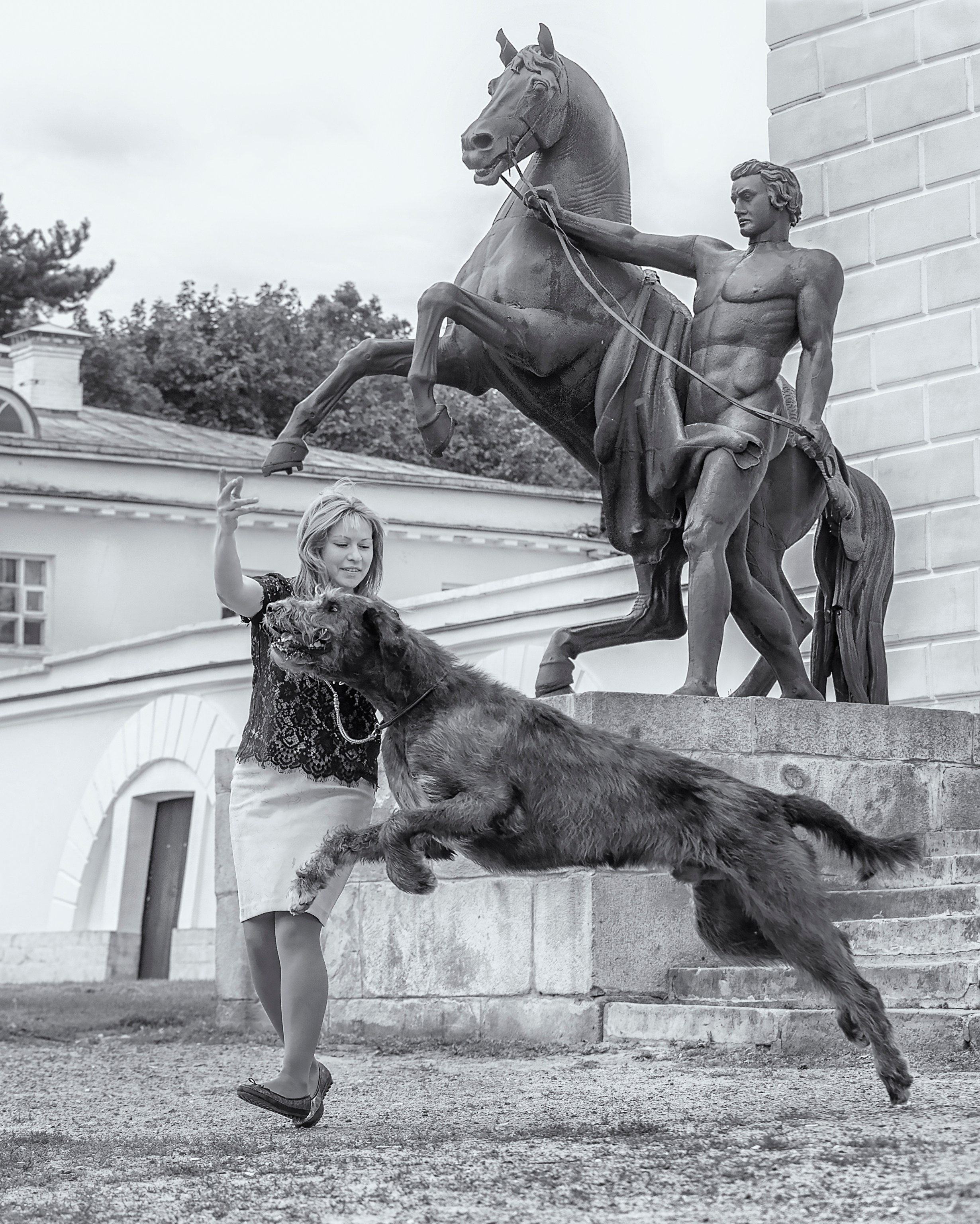 Фото с домашними питомцами. Портретная и свадебная фотосъемка. Москва и область