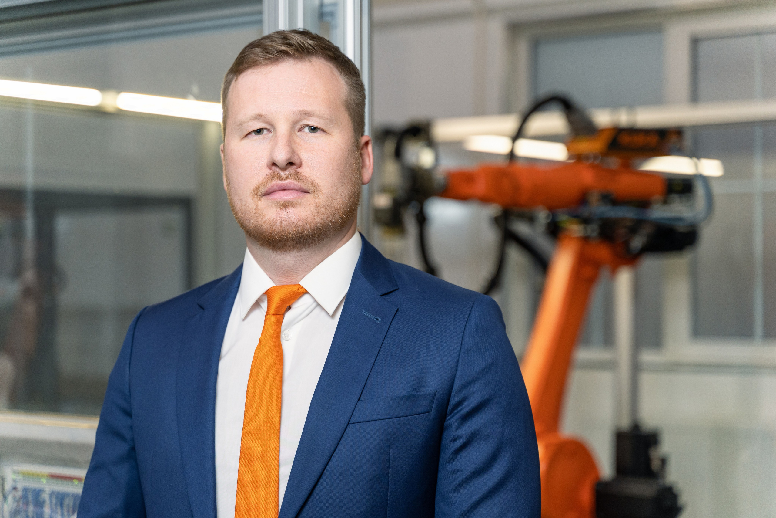 Бизнес портреты для компании KUKA. Фотограф Москва