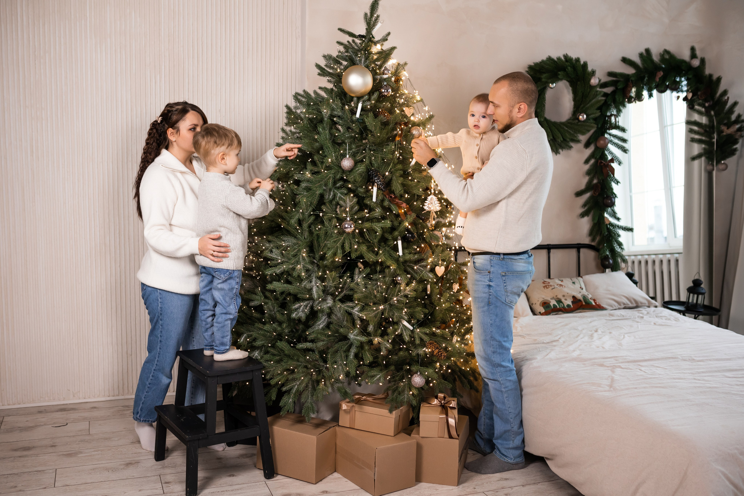 Мария с семьей. Свадебный фотограф Татьяна Фот