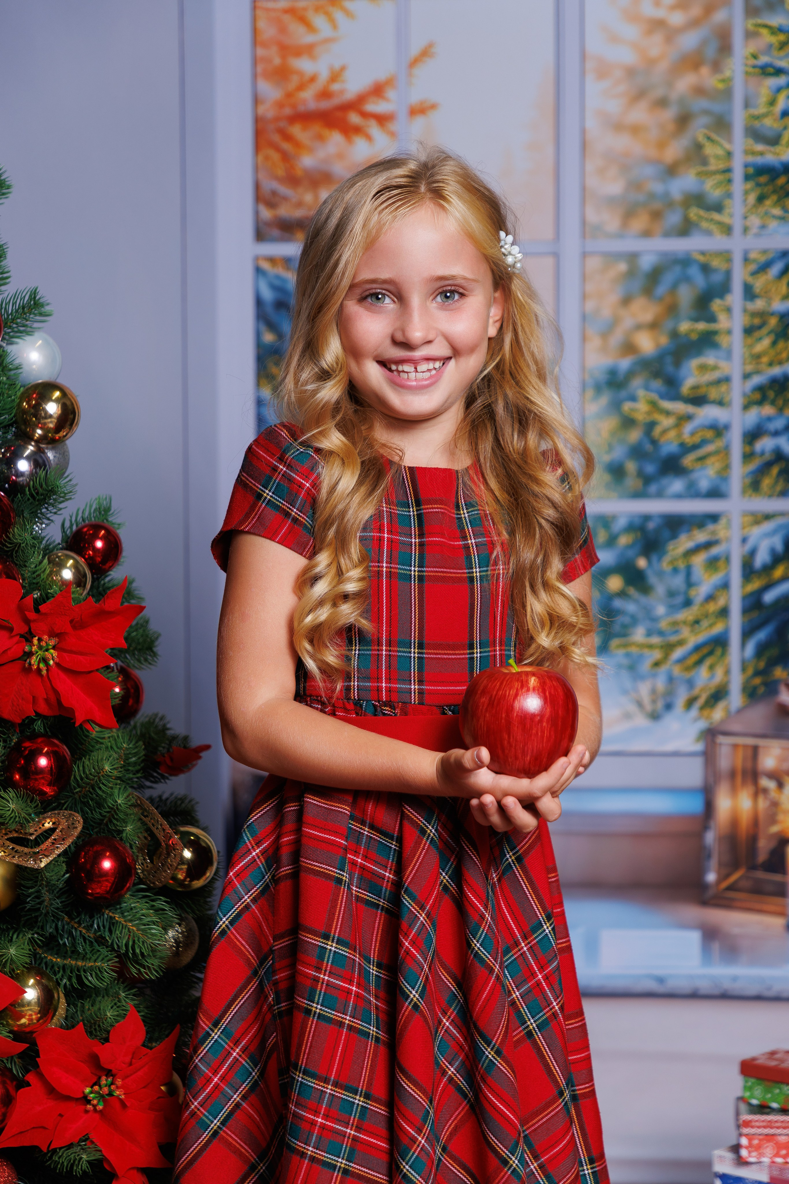 Рождество. Детская фотостудия Москва