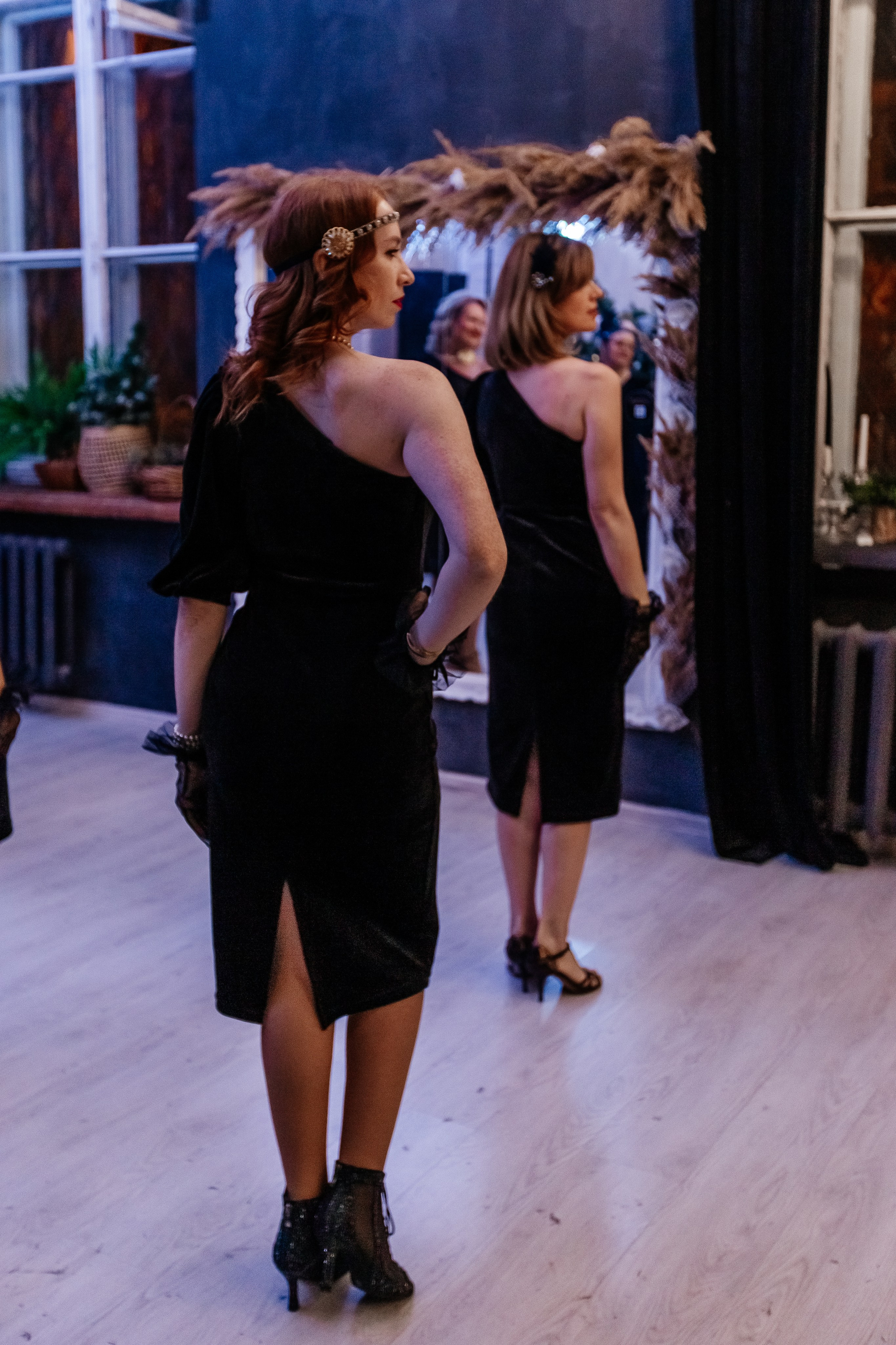 Новогодняя танцевальная хастл-вечеринка в стиле Гетсби. Фотограф Краснодар Марго Хелбен