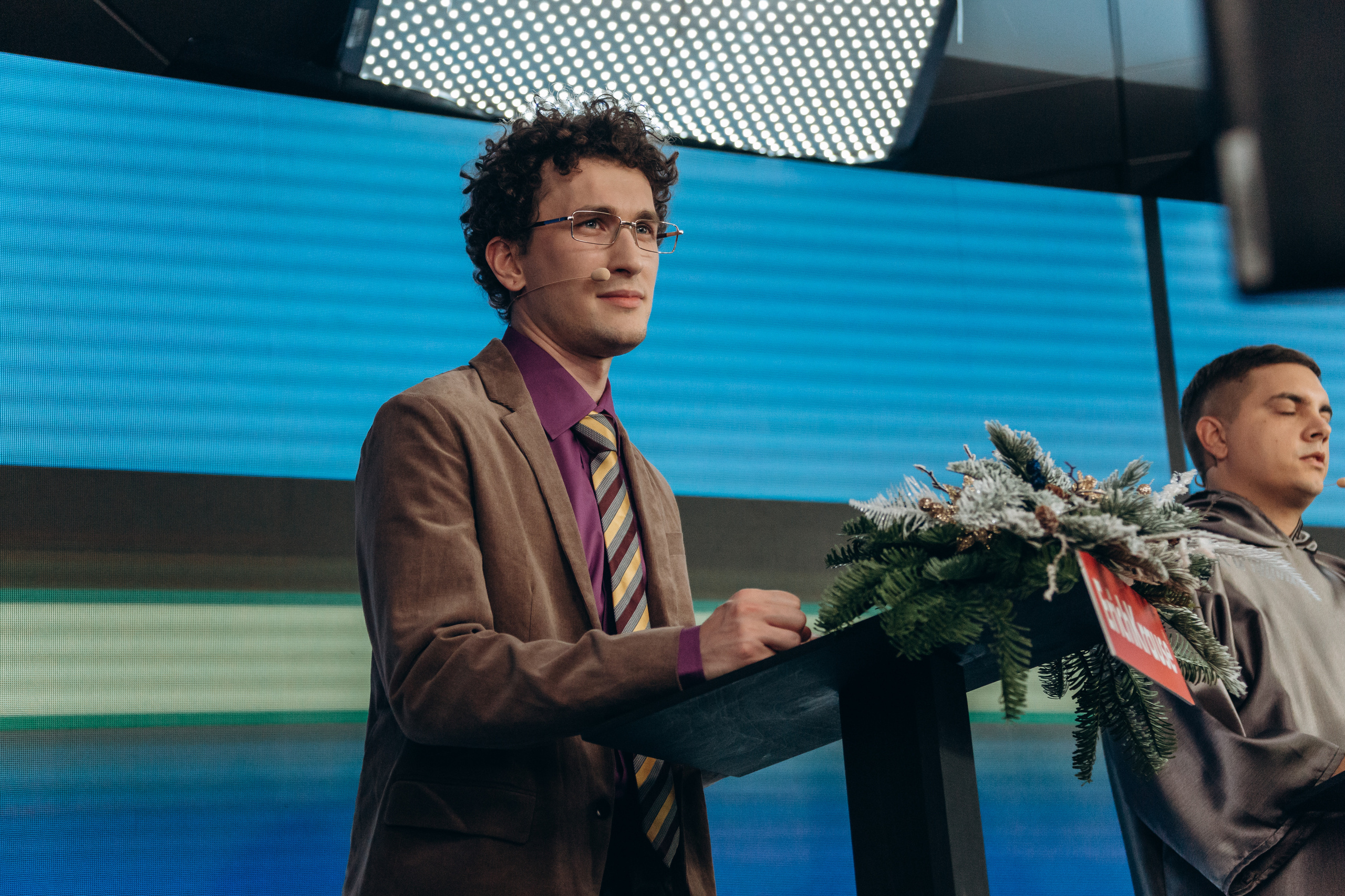 Съемка новогоднего шоу. Фотограф Виктория Дунаевская в Санкт Петербурге