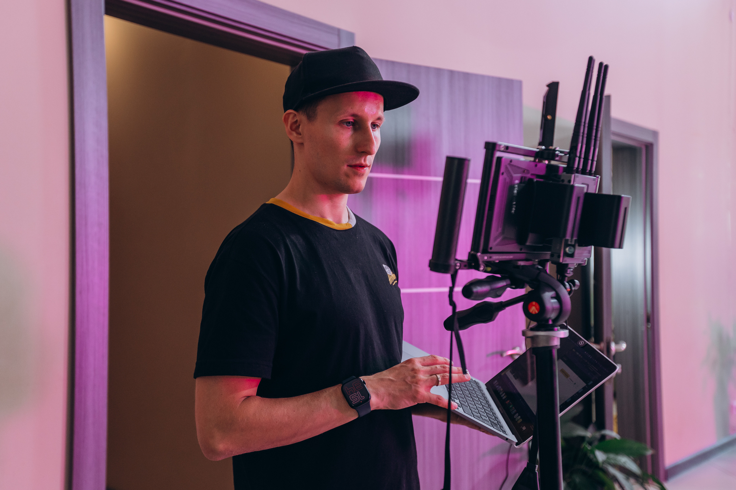 Съемка клипа. Фотограф Виктория Дунаевская в Санкт Петербурге