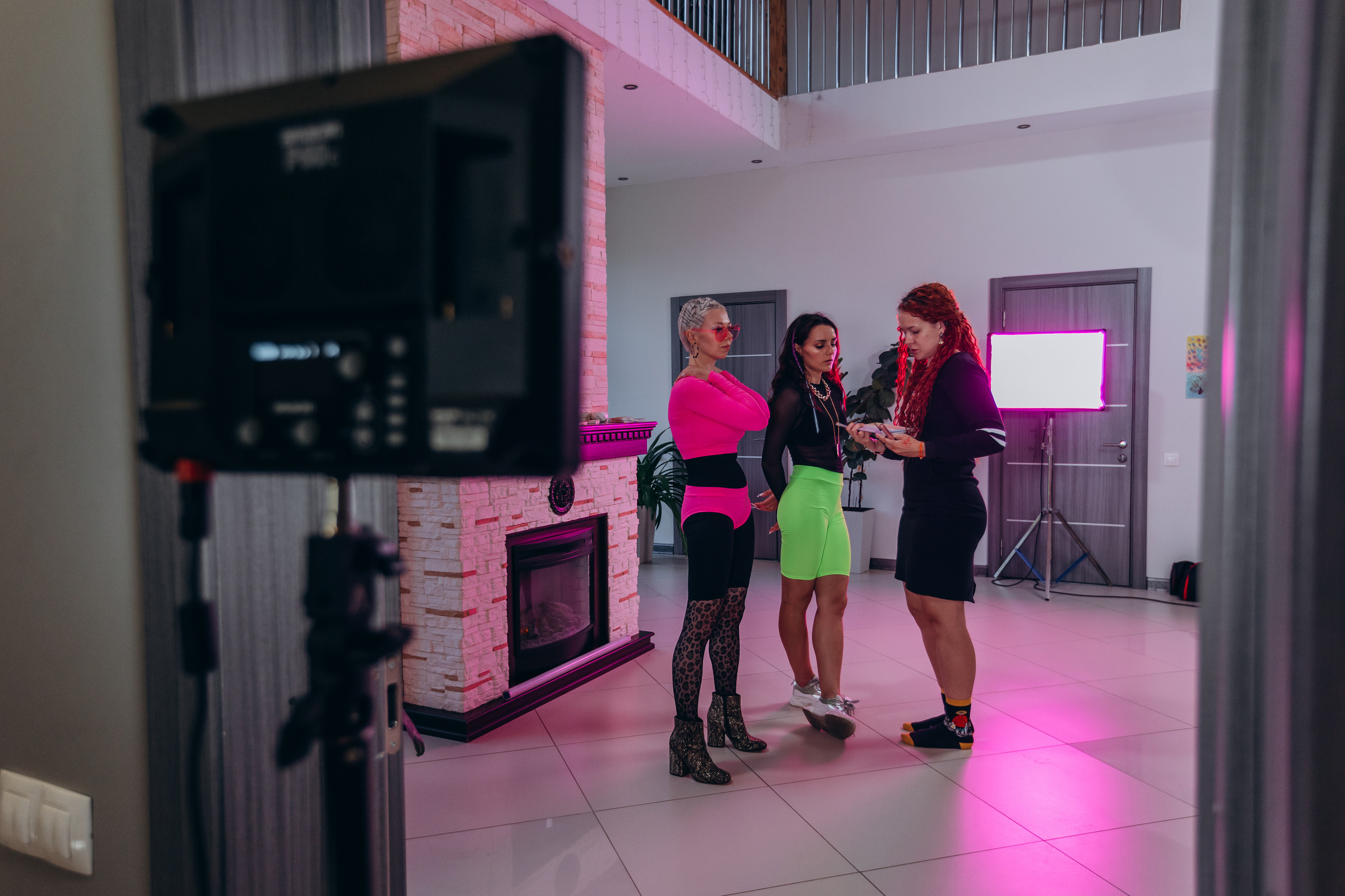 Съемка клипа. Фотограф Виктория Дунаевская в Санкт Петербурге