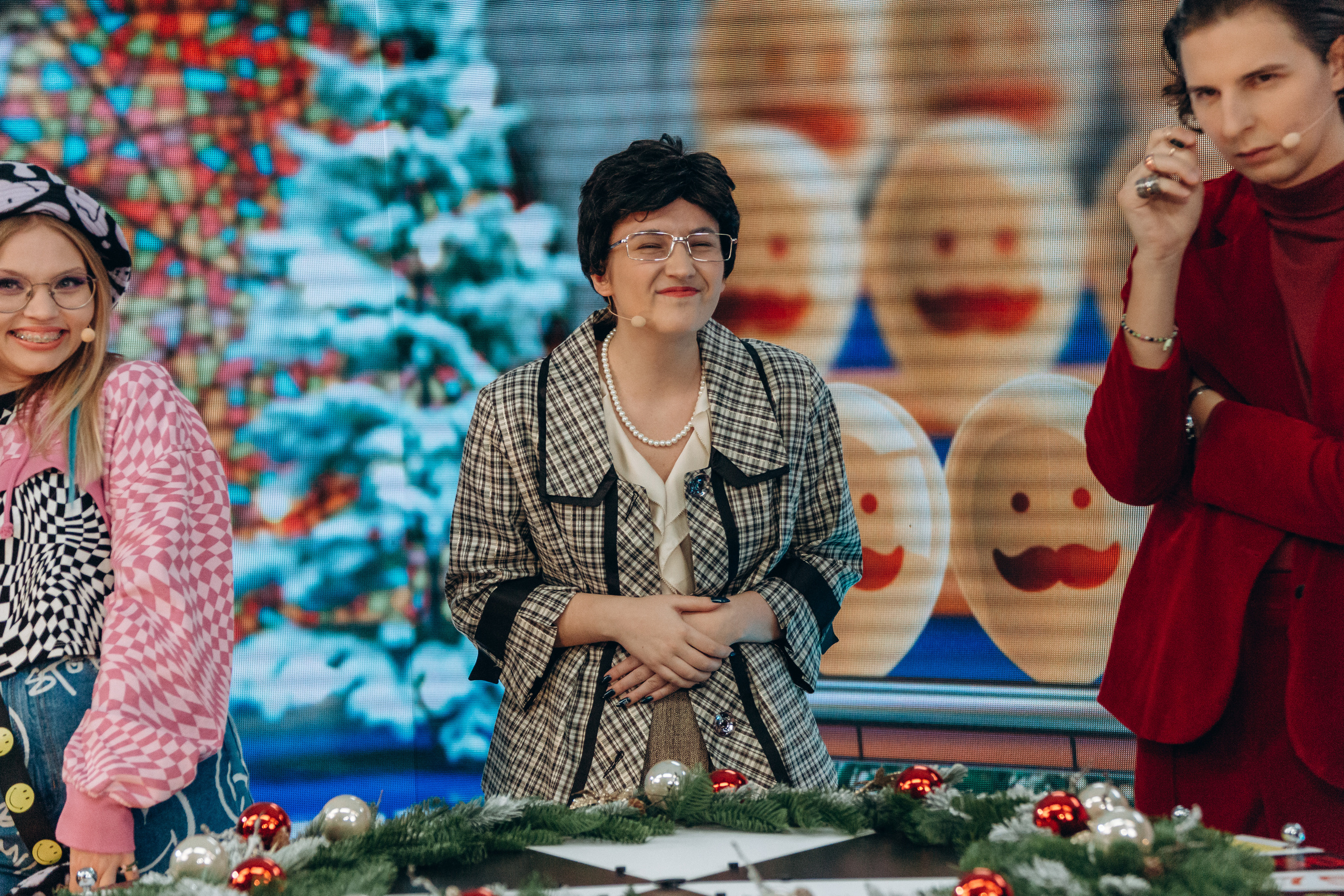 Съемка новогоднего шоу. Фотограф Виктория Дунаевская в Санкт Петербурге