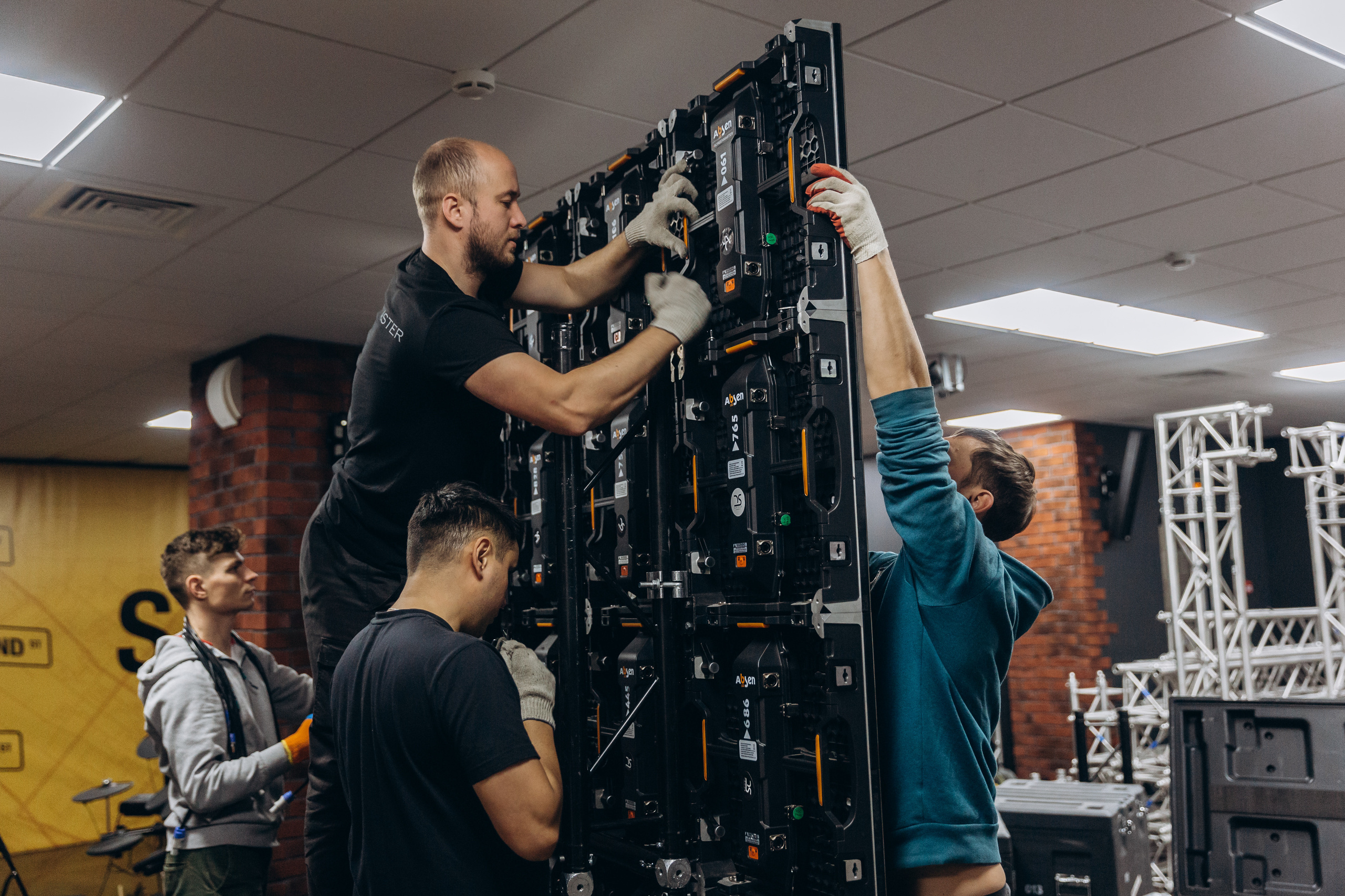 Съемка новогоднего шоу. Фотограф Виктория Дунаевская в Санкт Петербурге