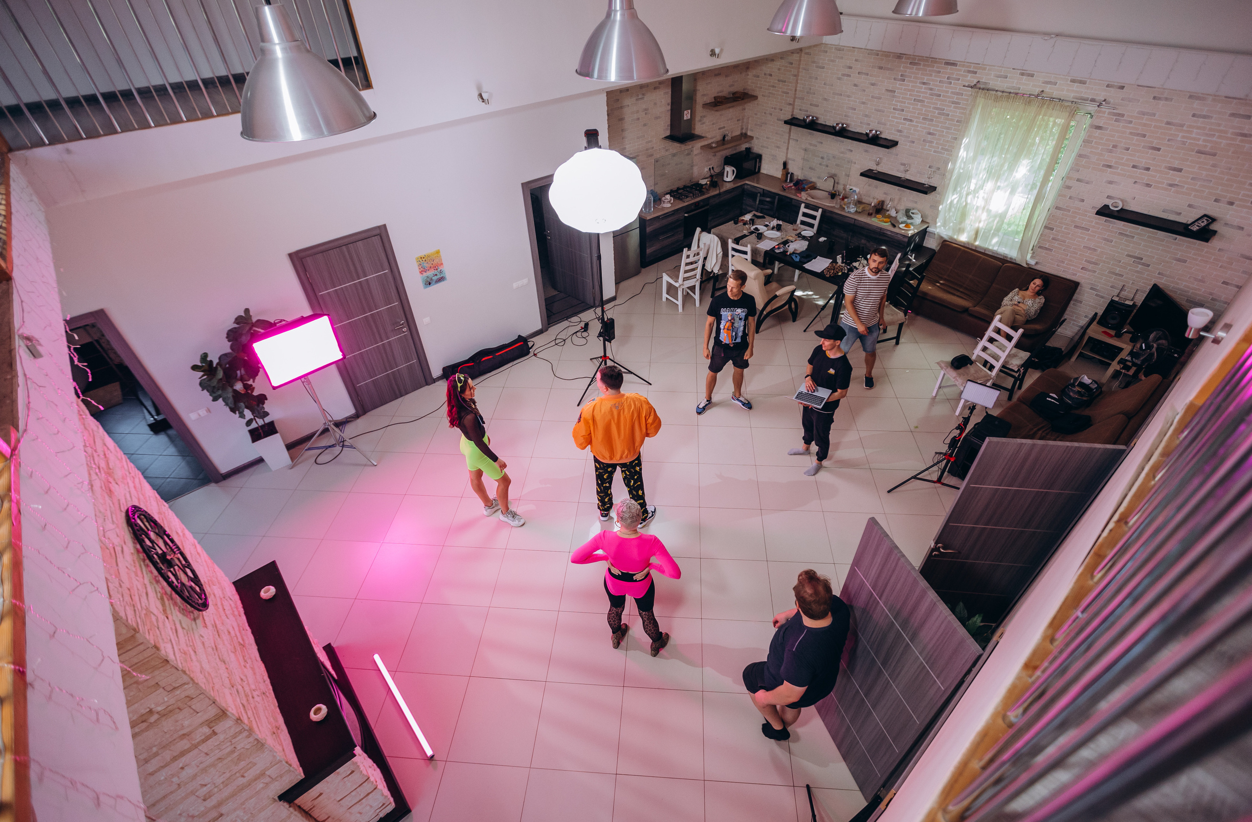 Съемка клипа. Фотограф Виктория Дунаевская в Санкт Петербурге