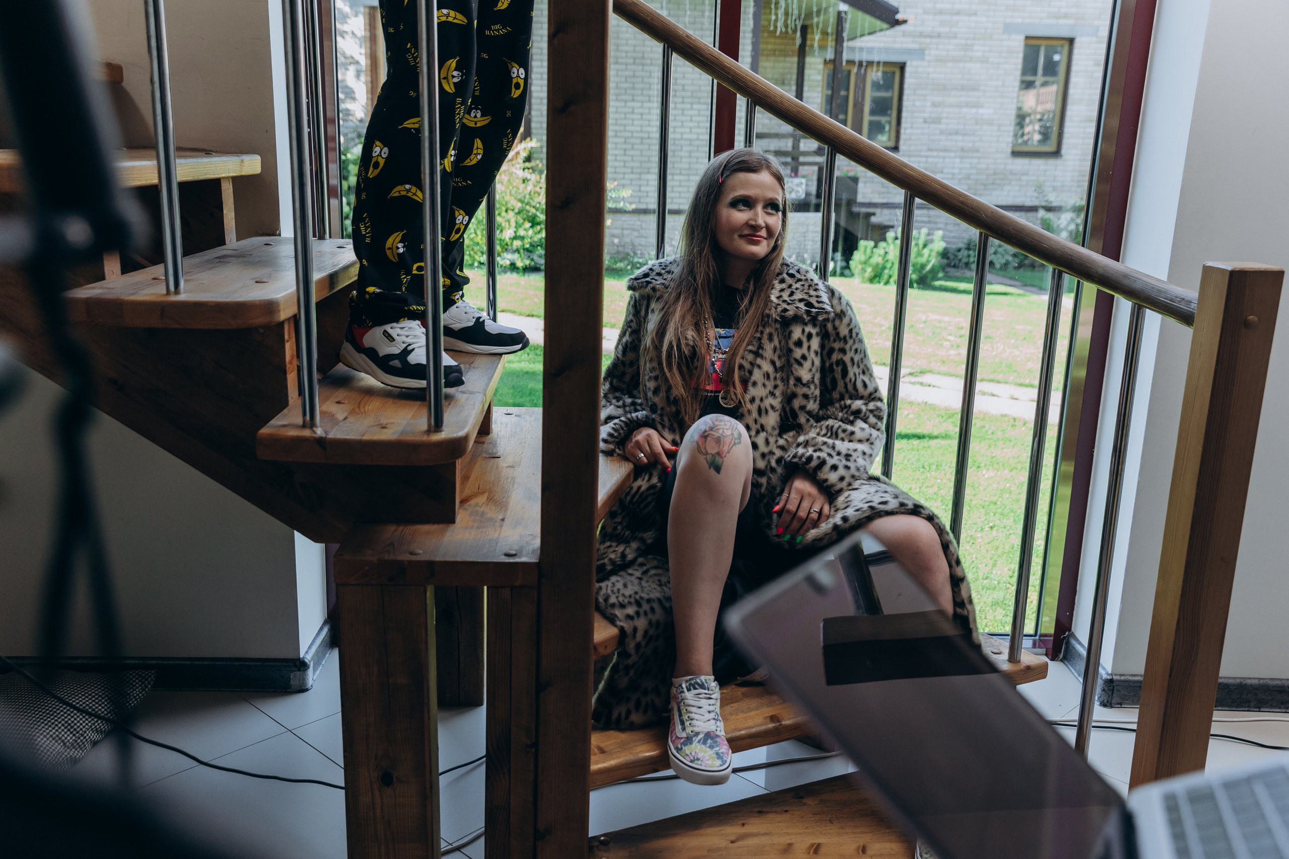 Съемка клипа. Фотограф Виктория Дунаевская в Санкт Петербурге