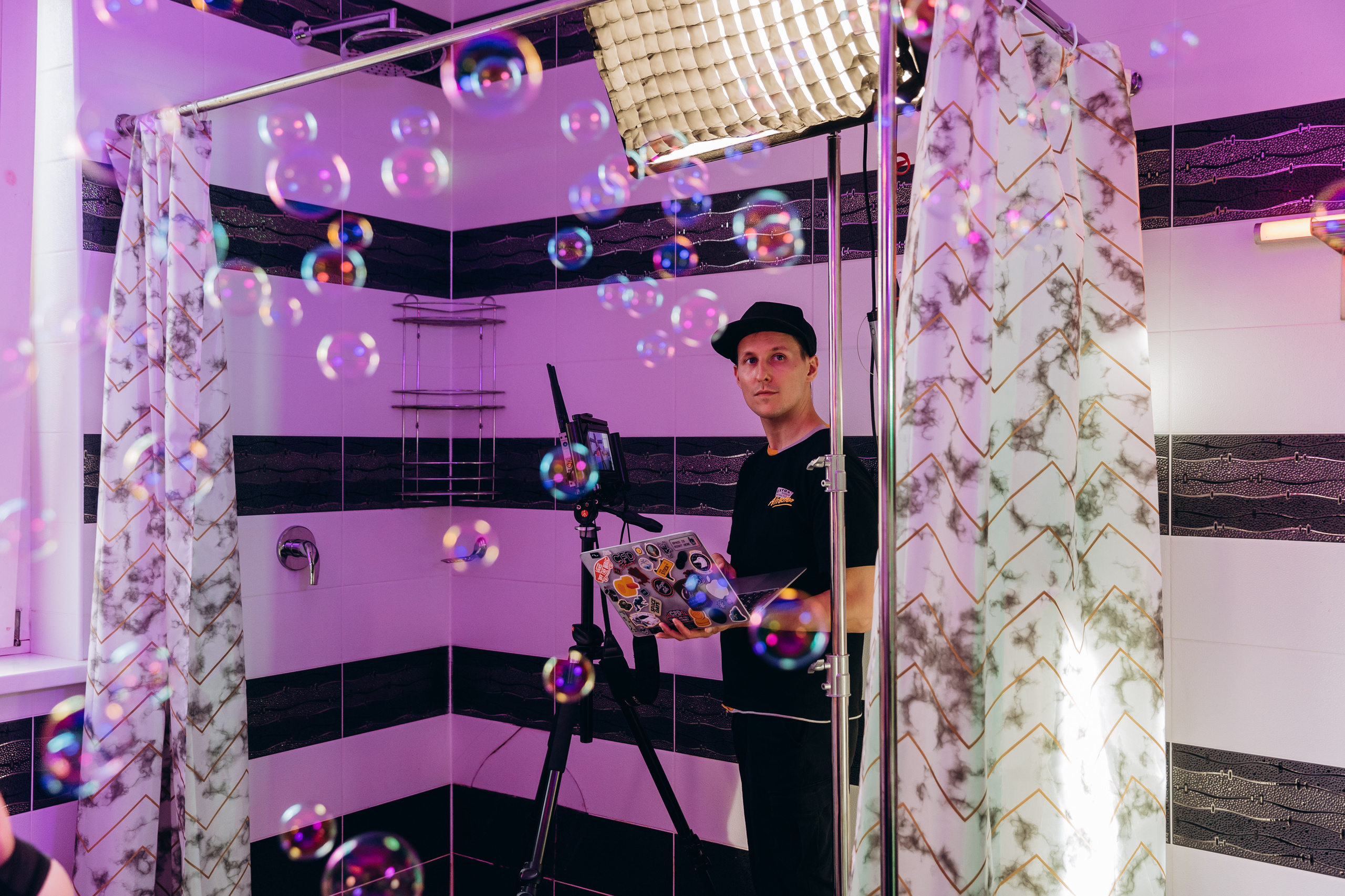 Съемка клипа. Фотограф Виктория Дунаевская в Санкт Петербурге