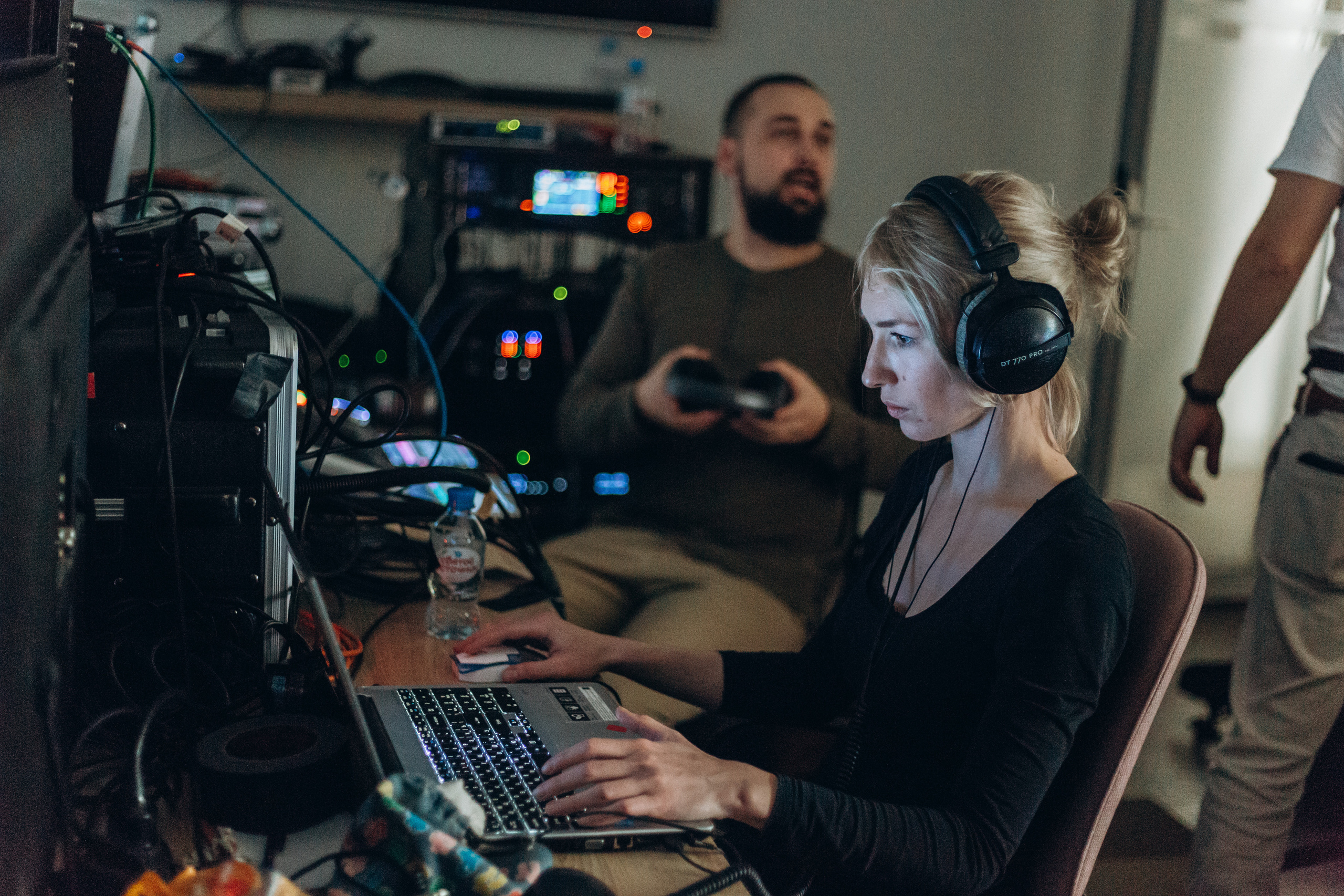 Съемка новогоднего шоу. Фотограф Виктория Дунаевская в Санкт Петербурге