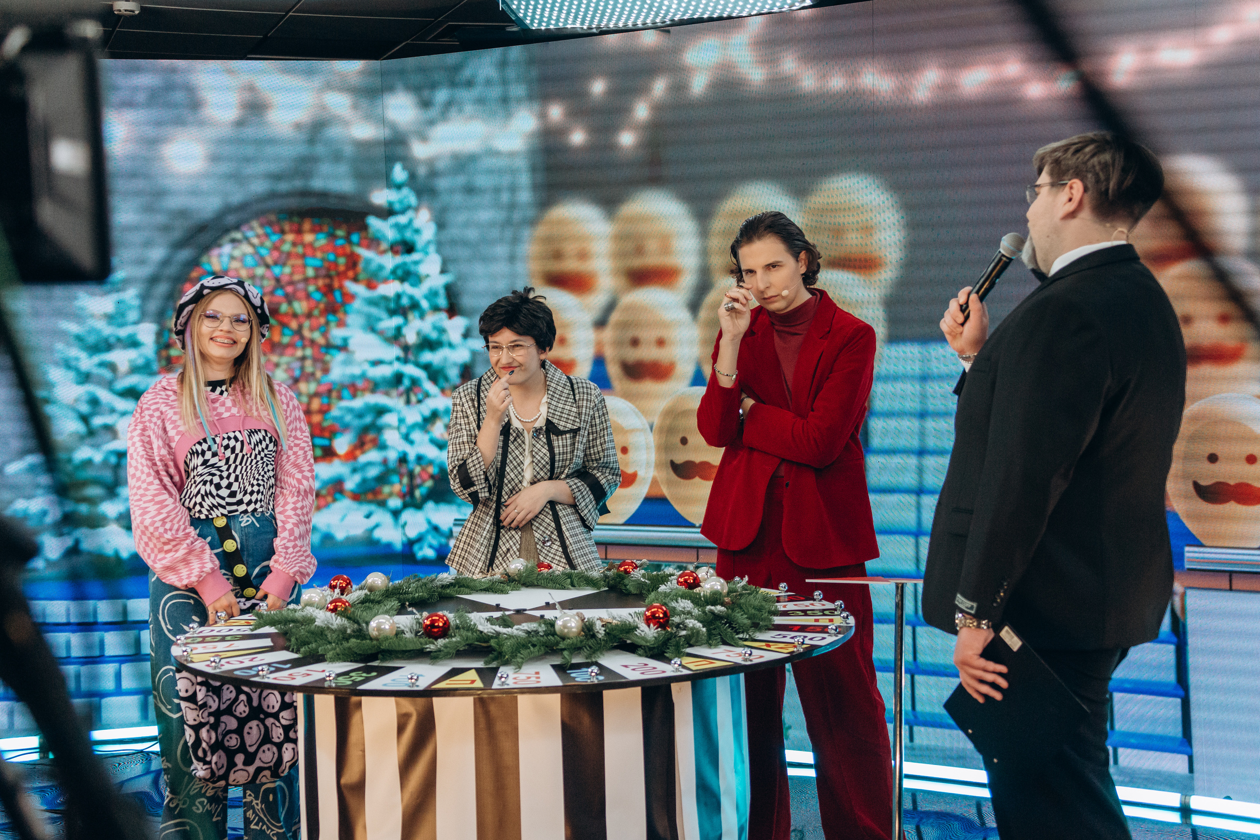 Съемка новогоднего шоу. Фотограф Виктория Дунаевская в Санкт Петербурге