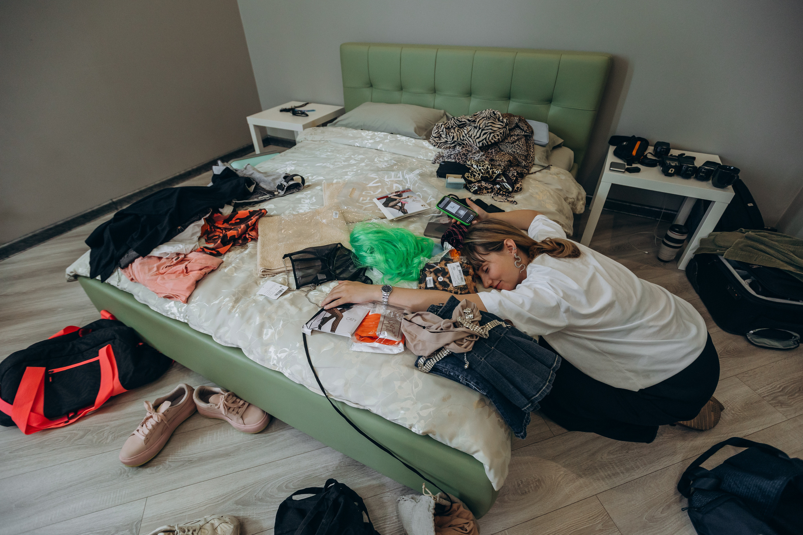 Съемка клипа. Фотограф Виктория Дунаевская в Санкт Петербурге