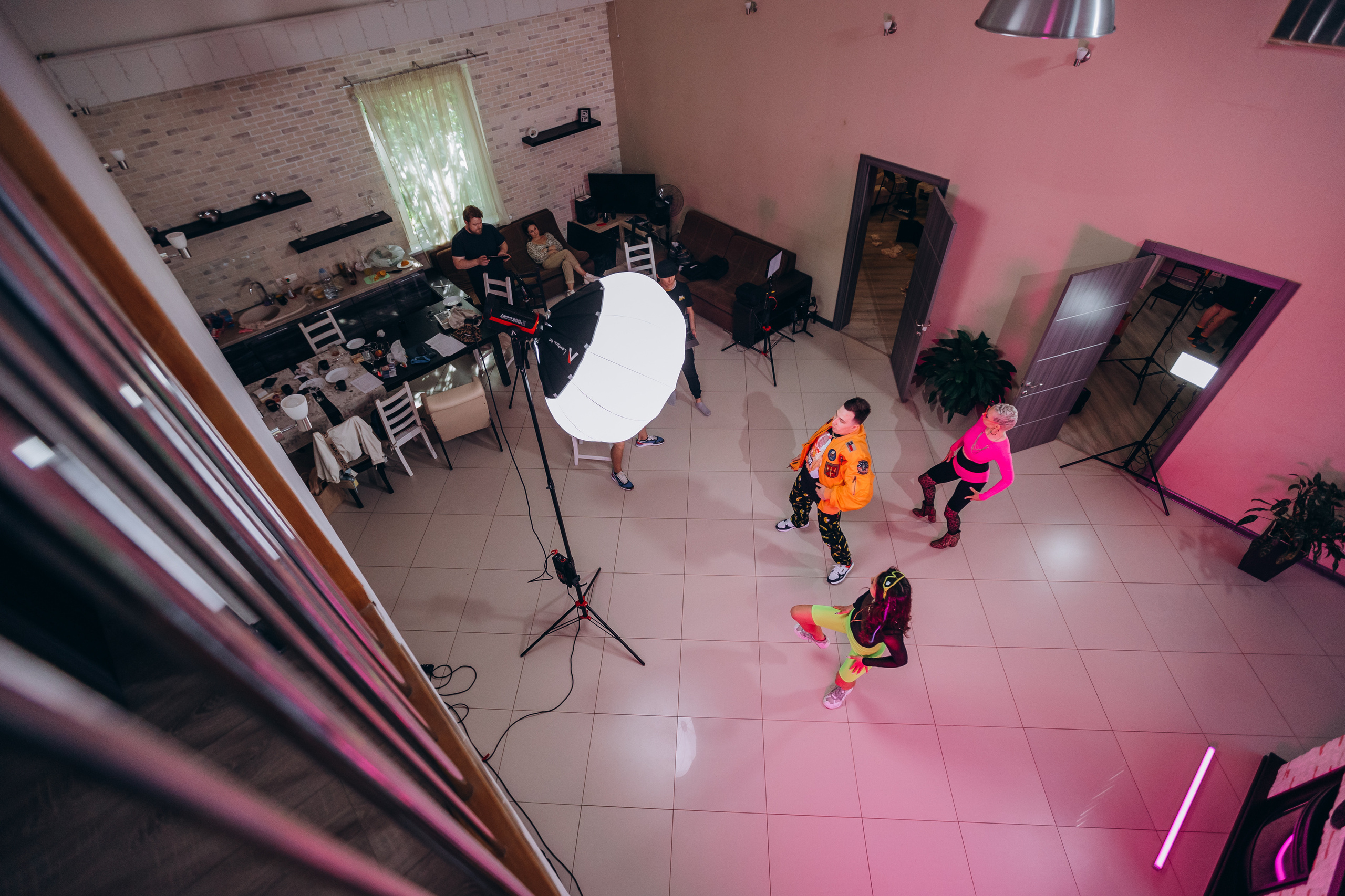 Съемка клипа. Фотограф Виктория Дунаевская в Санкт Петербурге