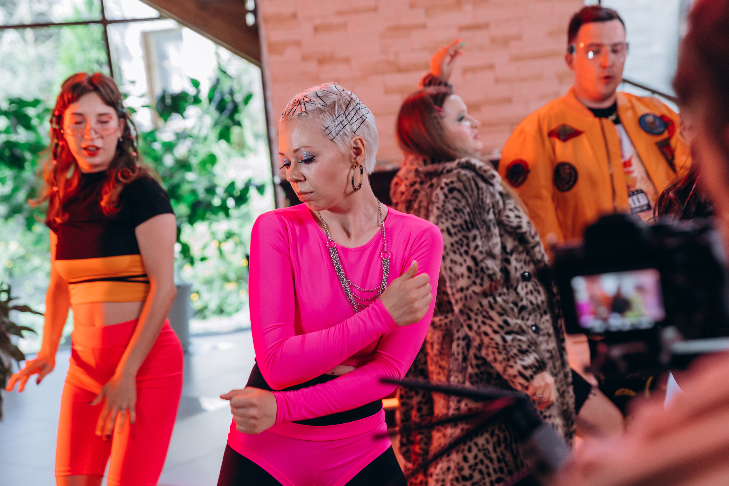 Съемка клипа. Фотограф Виктория Дунаевская в Санкт Петербурге