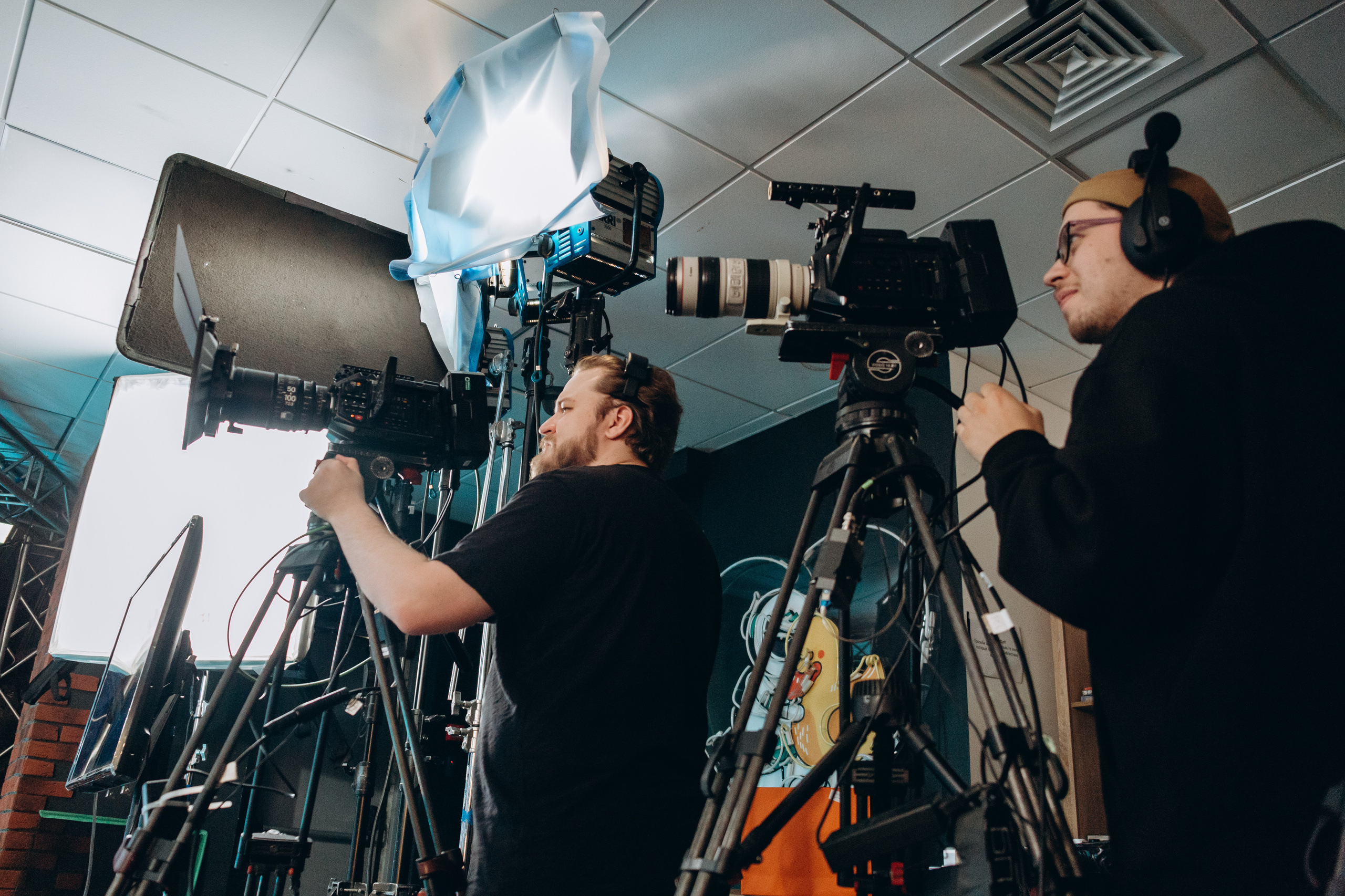 Съемка новогоднего шоу. Фотограф Виктория Дунаевская в Санкт Петербурге