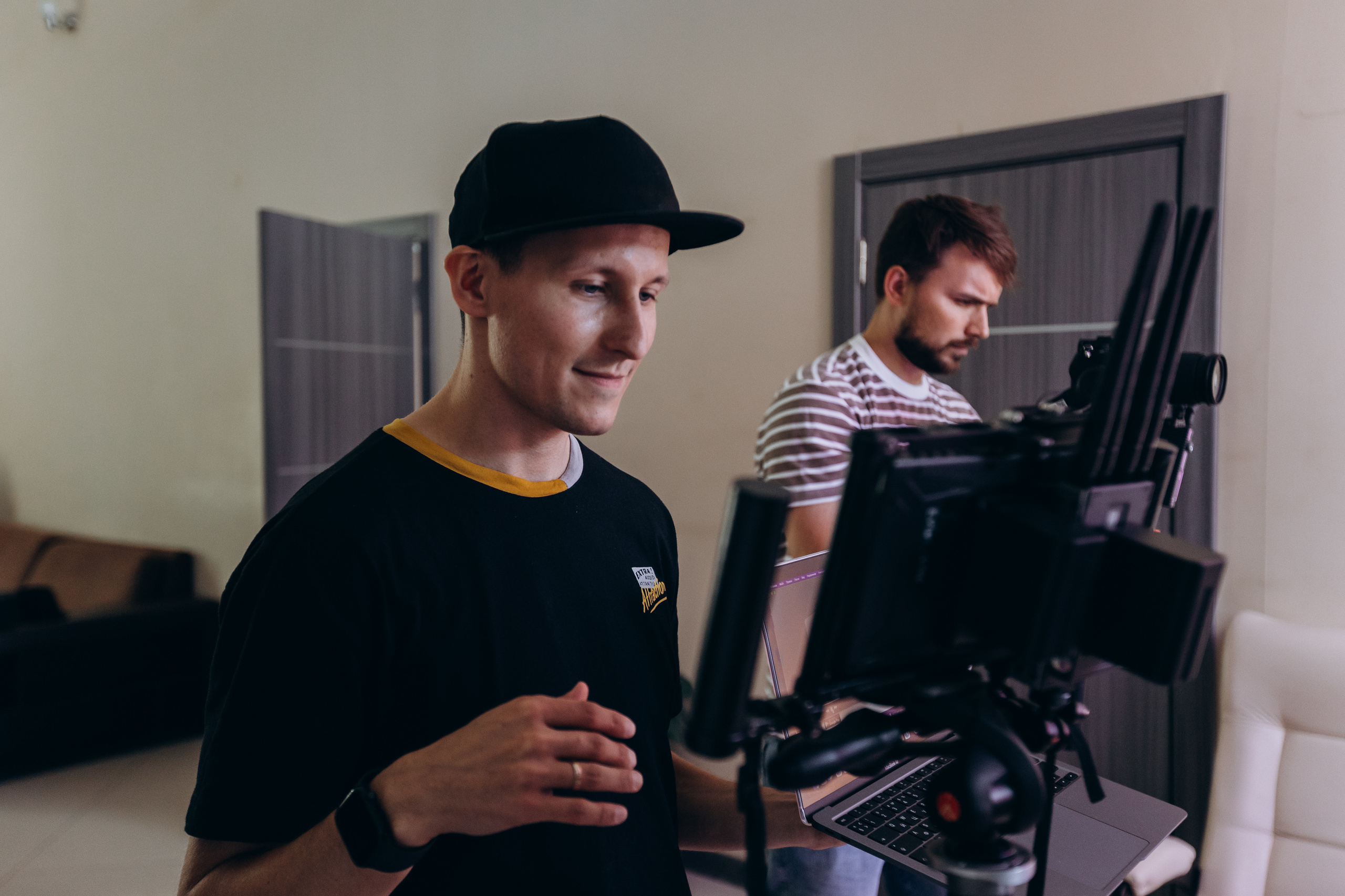 Съемка клипа. Фотограф Виктория Дунаевская в Санкт Петербурге