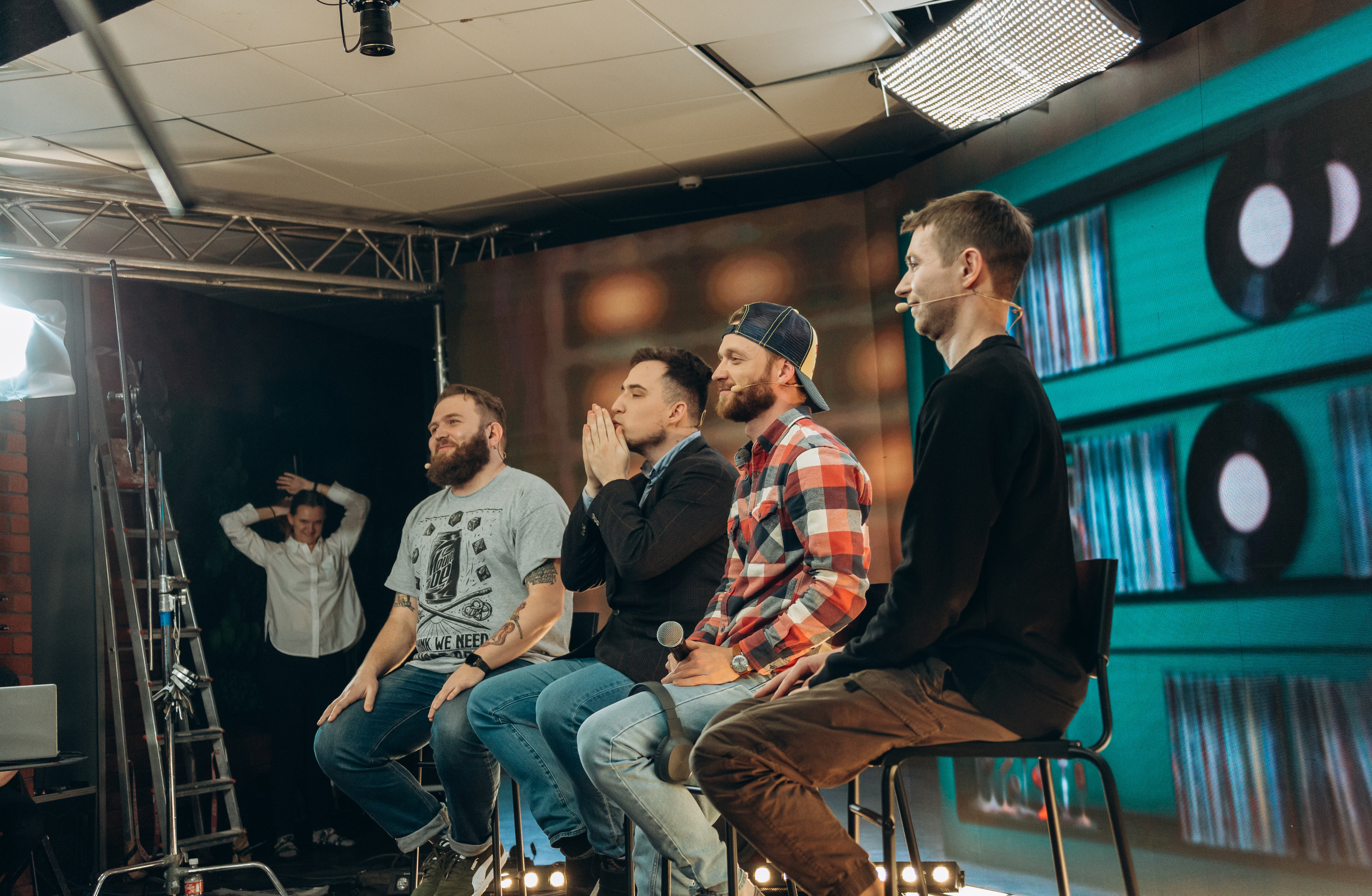 Съемка новогоднего шоу. Фотограф Виктория Дунаевская в Санкт Петербурге