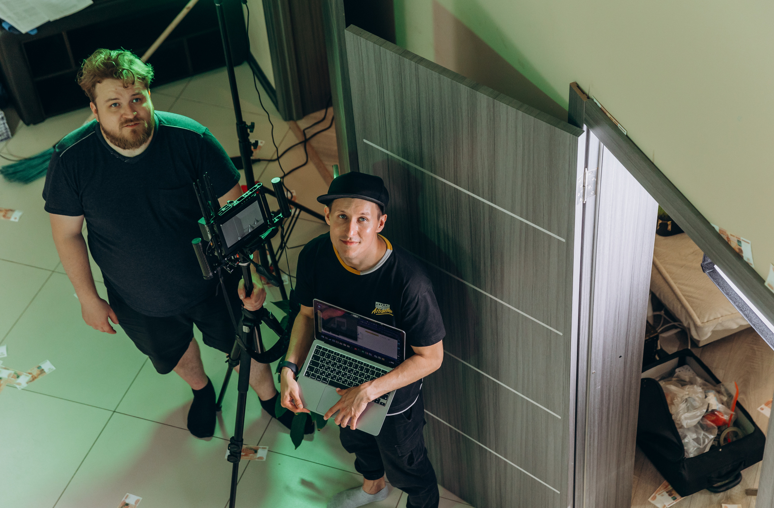 Съемка клипа. Фотограф Виктория Дунаевская в Санкт Петербурге