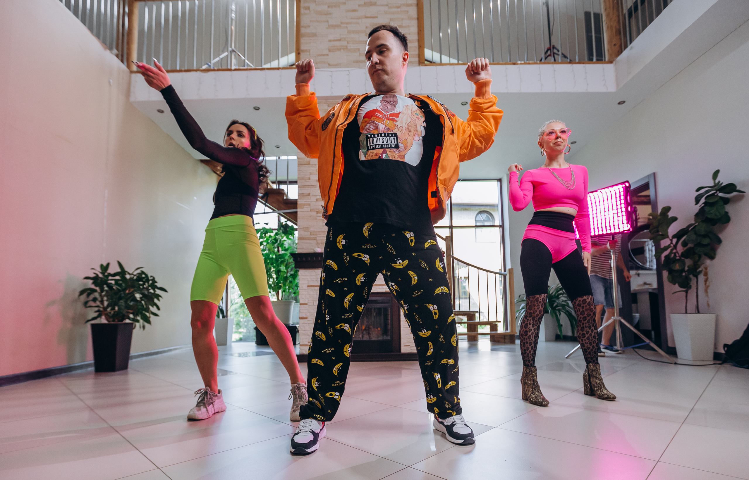 Съемка клипа. Фотограф Виктория Дунаевская в Санкт Петербурге