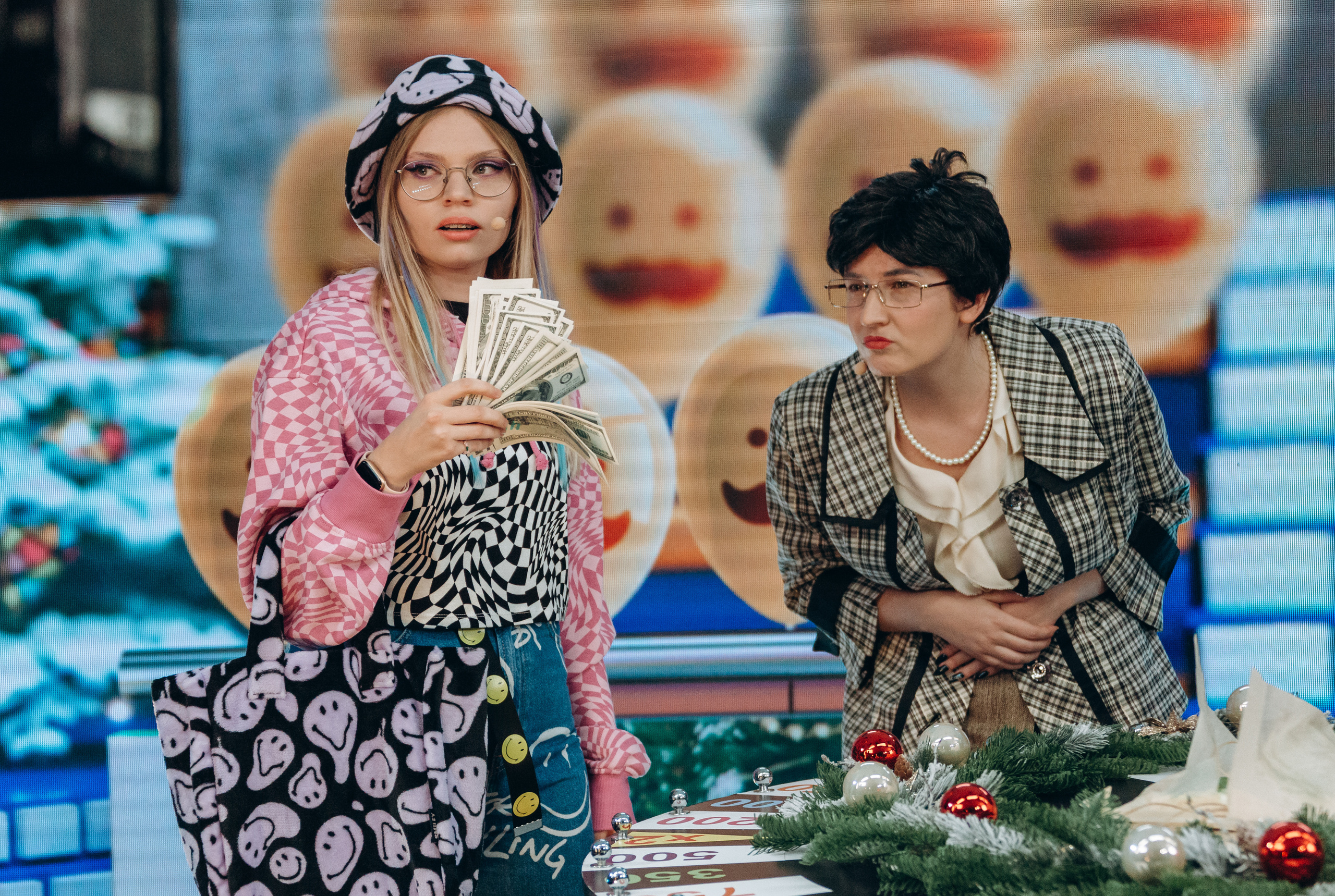 Съемка новогоднего шоу. Фотограф Виктория Дунаевская в Санкт Петербурге