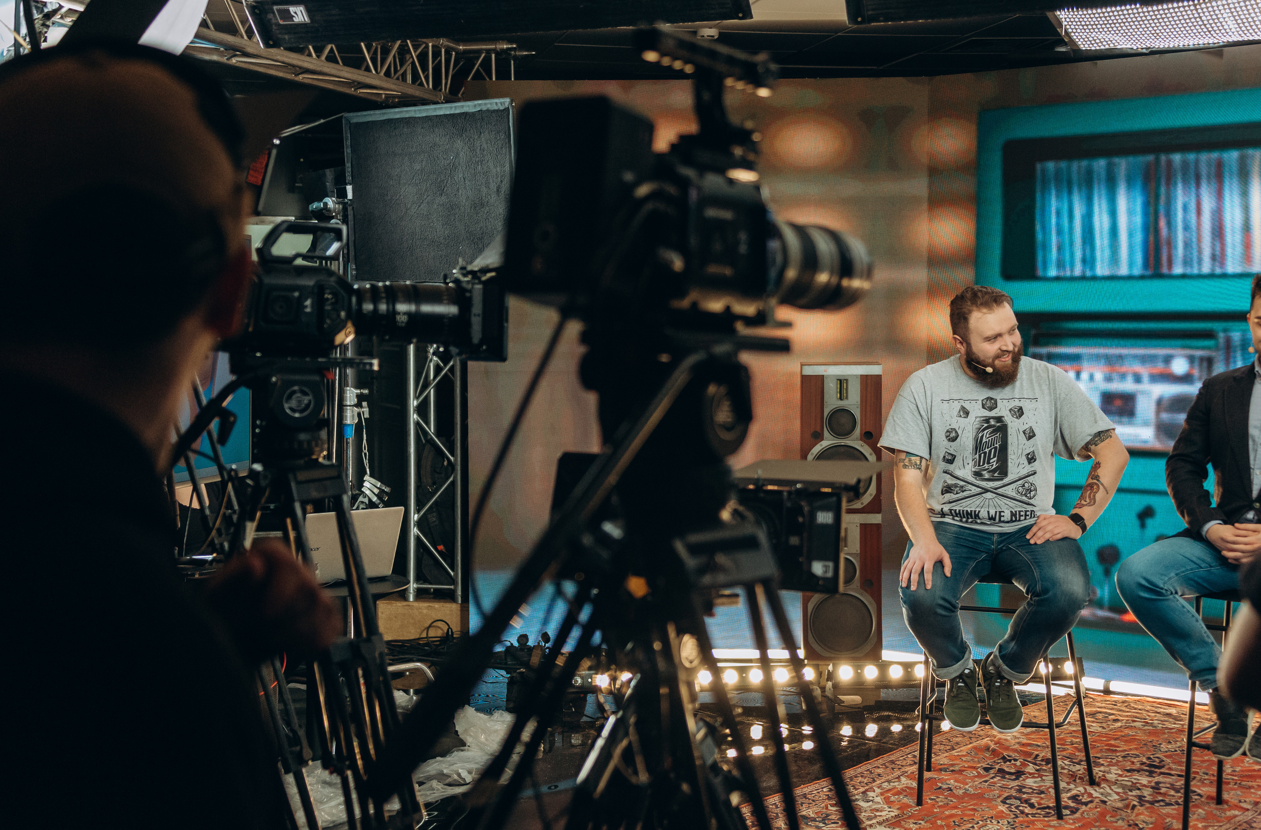 Съемка новогоднего шоу. Фотограф Виктория Дунаевская в Санкт Петербурге