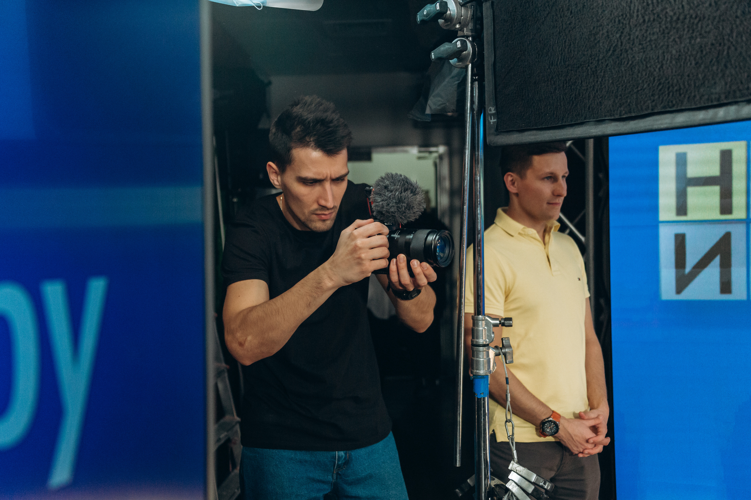 Съемка новогоднего шоу. Фотограф Виктория Дунаевская в Санкт Петербурге