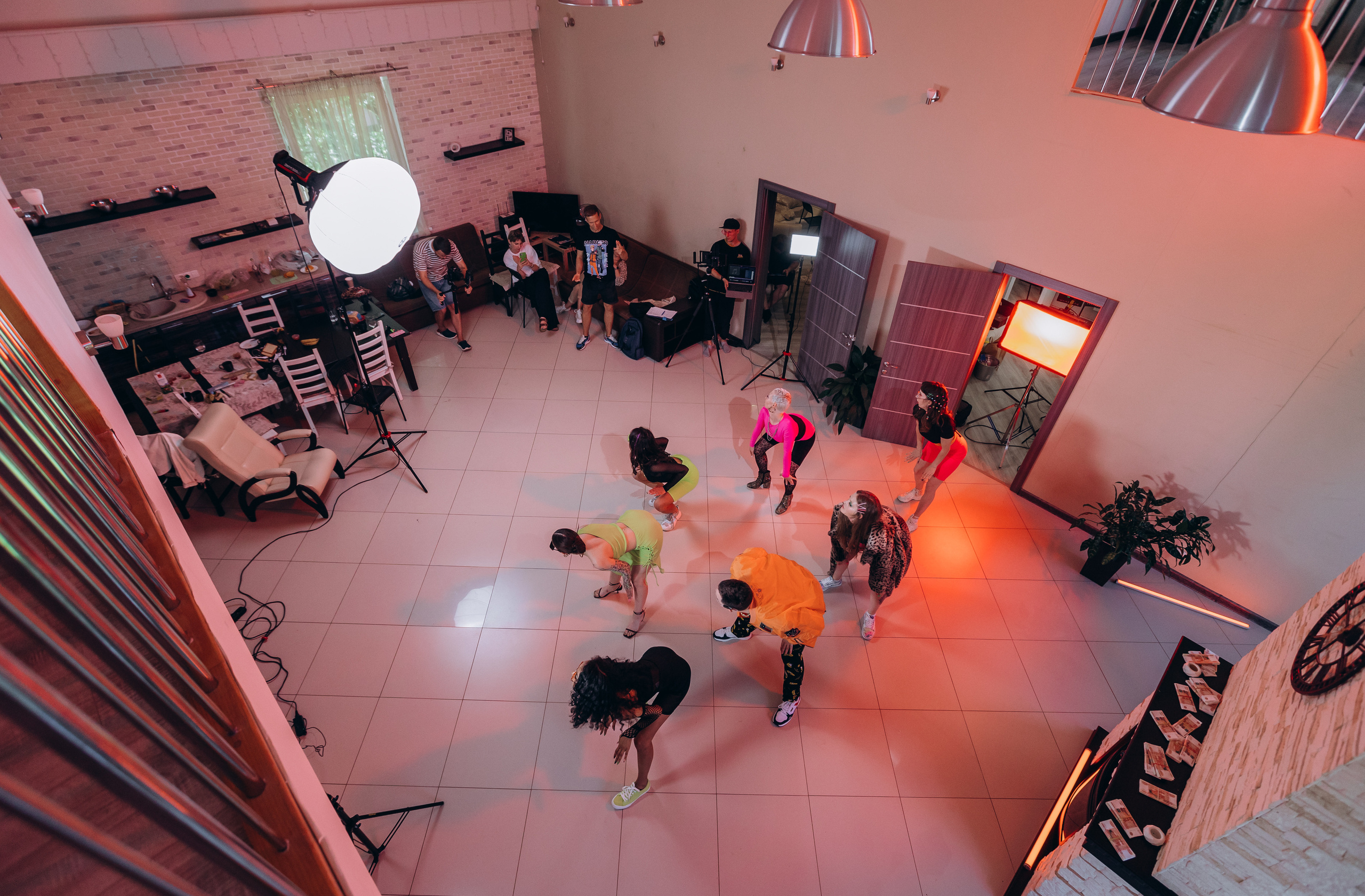 Съемка клипа. Фотограф Виктория Дунаевская в Санкт Петербурге