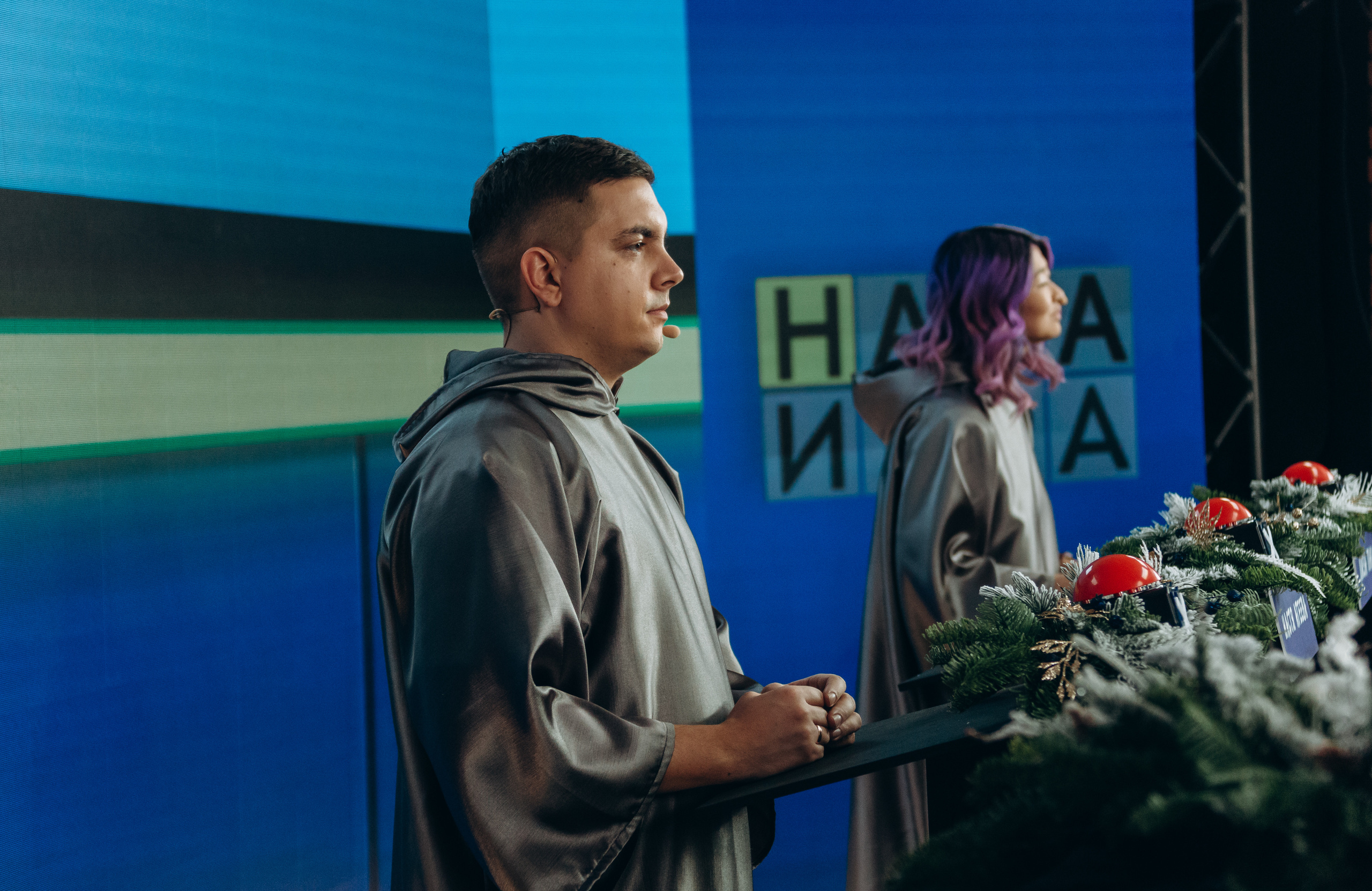 Съемка новогоднего шоу. Фотограф Виктория Дунаевская в Санкт Петербурге