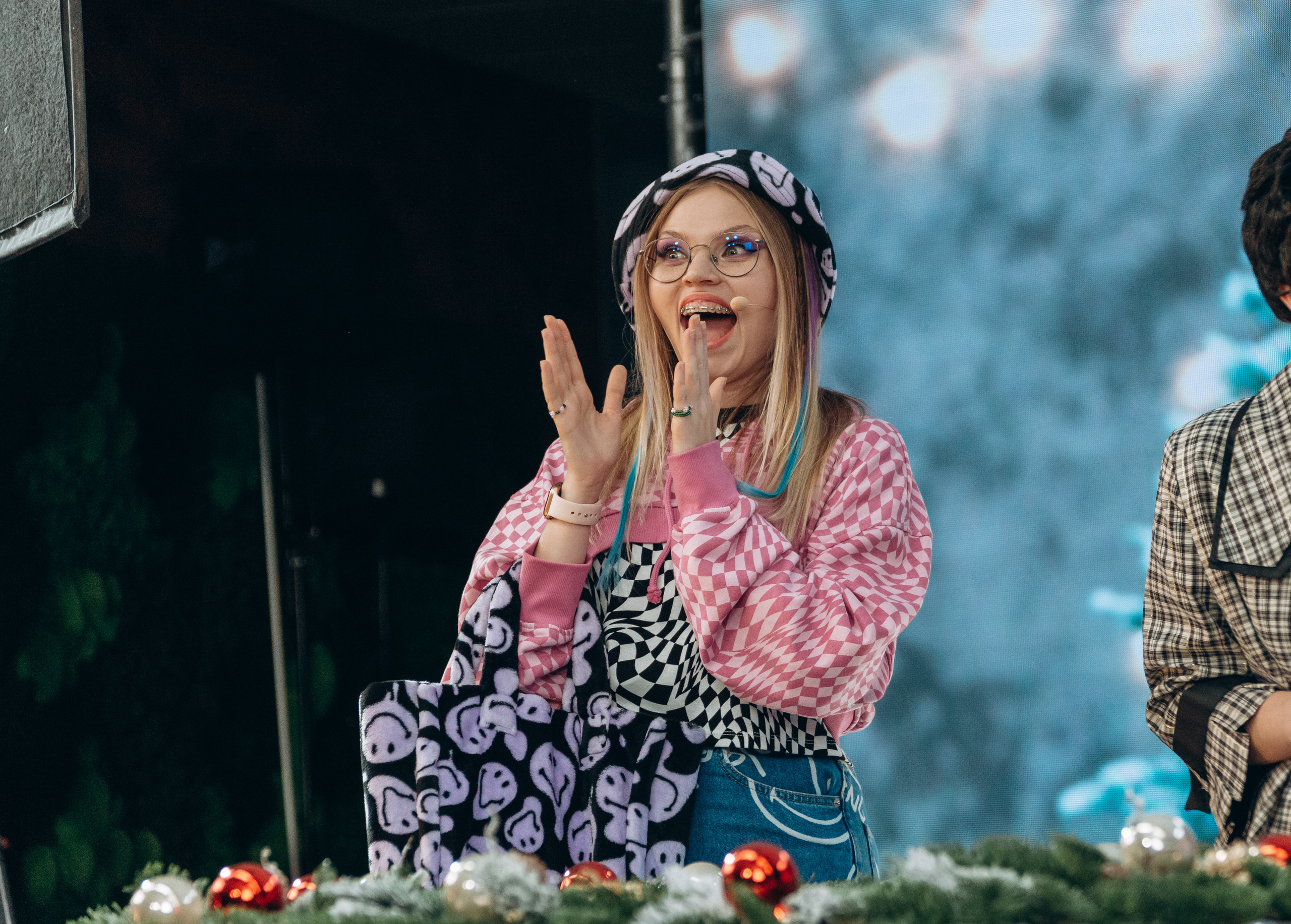 Съемка новогоднего шоу. Фотограф Виктория Дунаевская в Санкт Петербурге