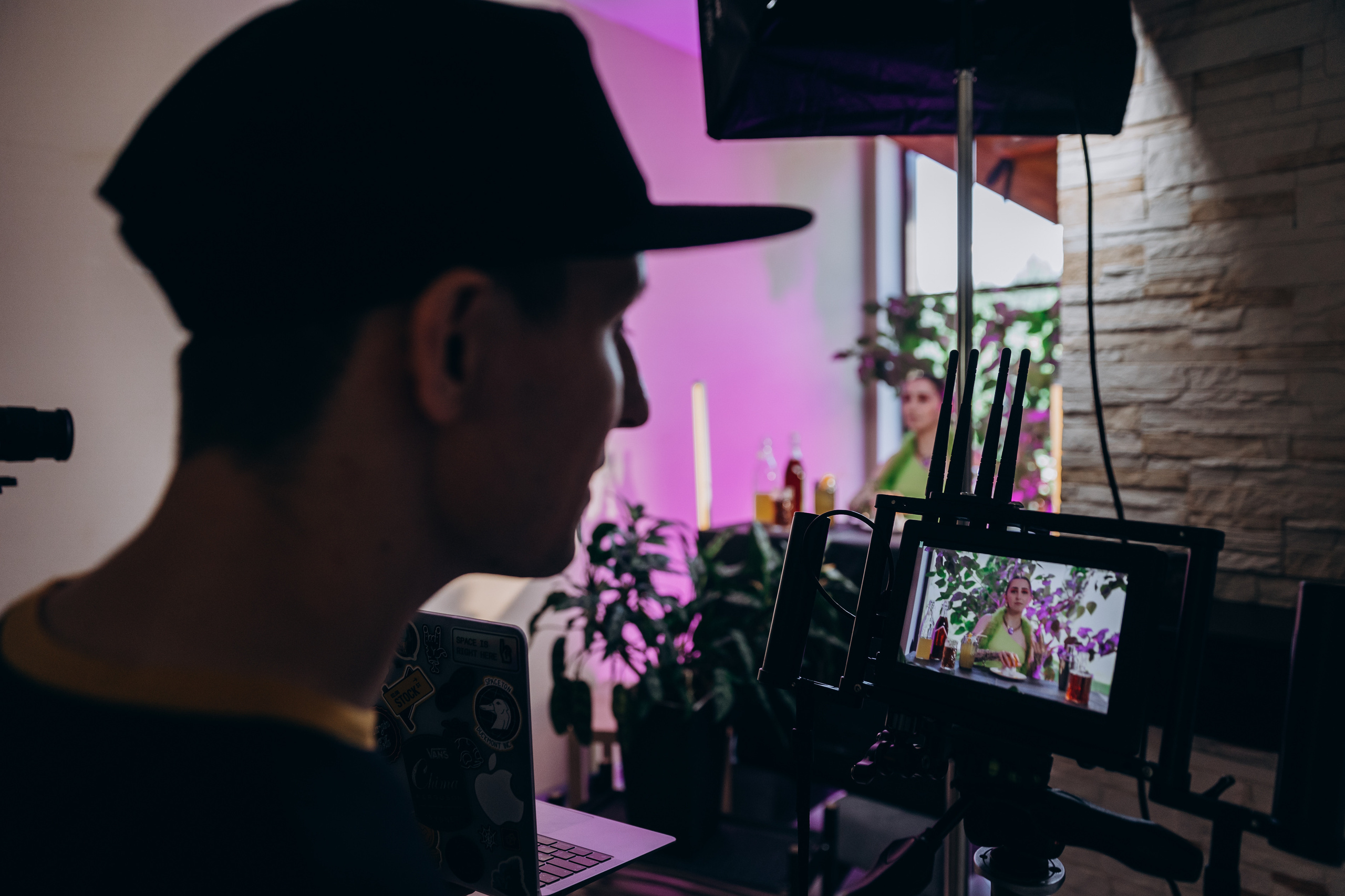 Съемка клипа. Фотограф Виктория Дунаевская в Санкт Петербурге