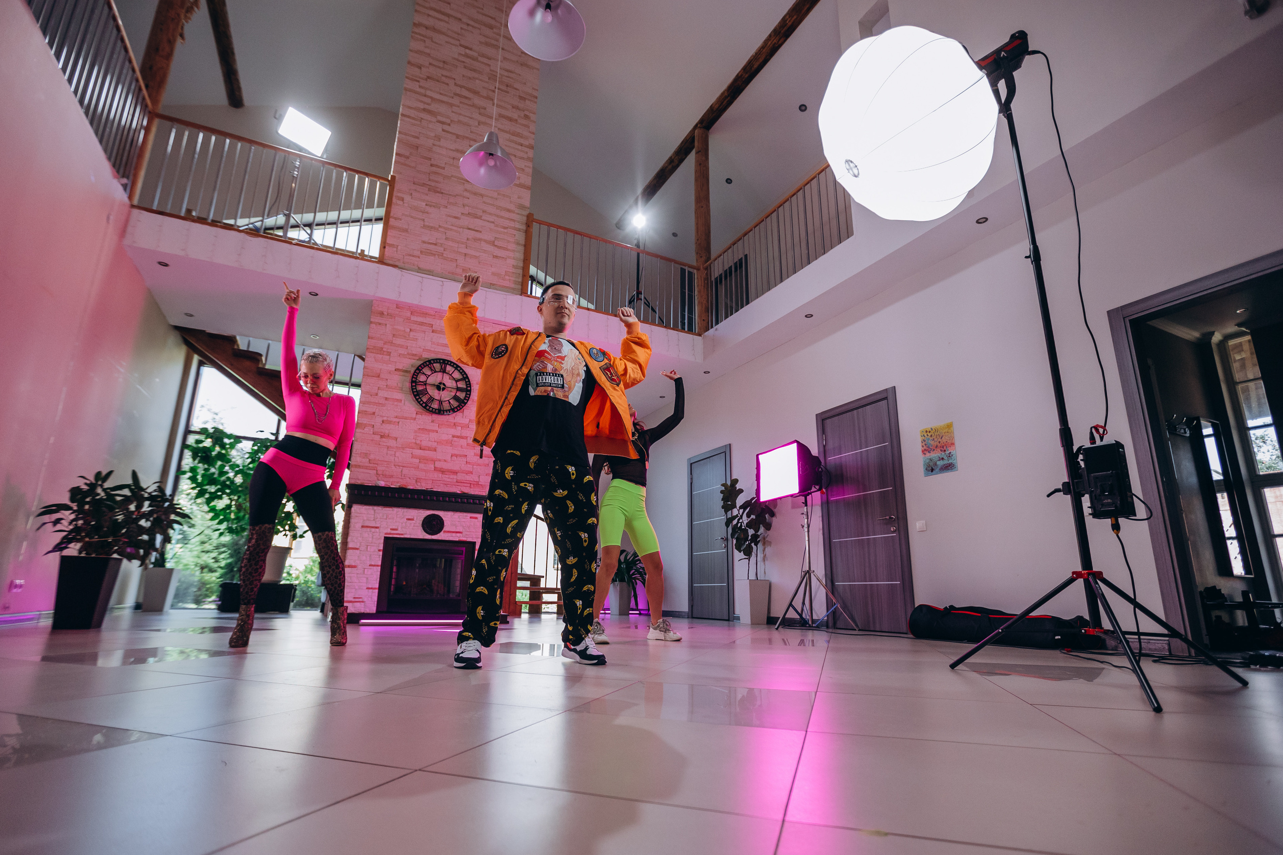 Съемка клипа. Фотограф Виктория Дунаевская в Санкт Петербурге