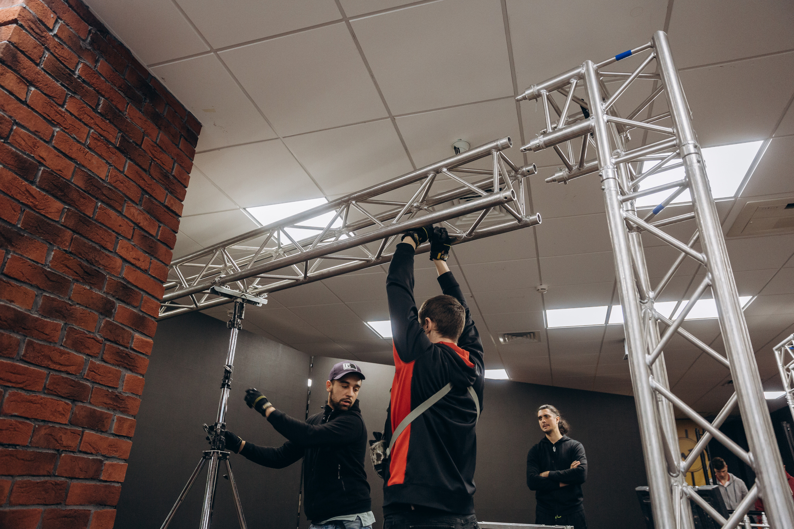 Съемка новогоднего шоу. Фотограф Виктория Дунаевская в Санкт Петербурге