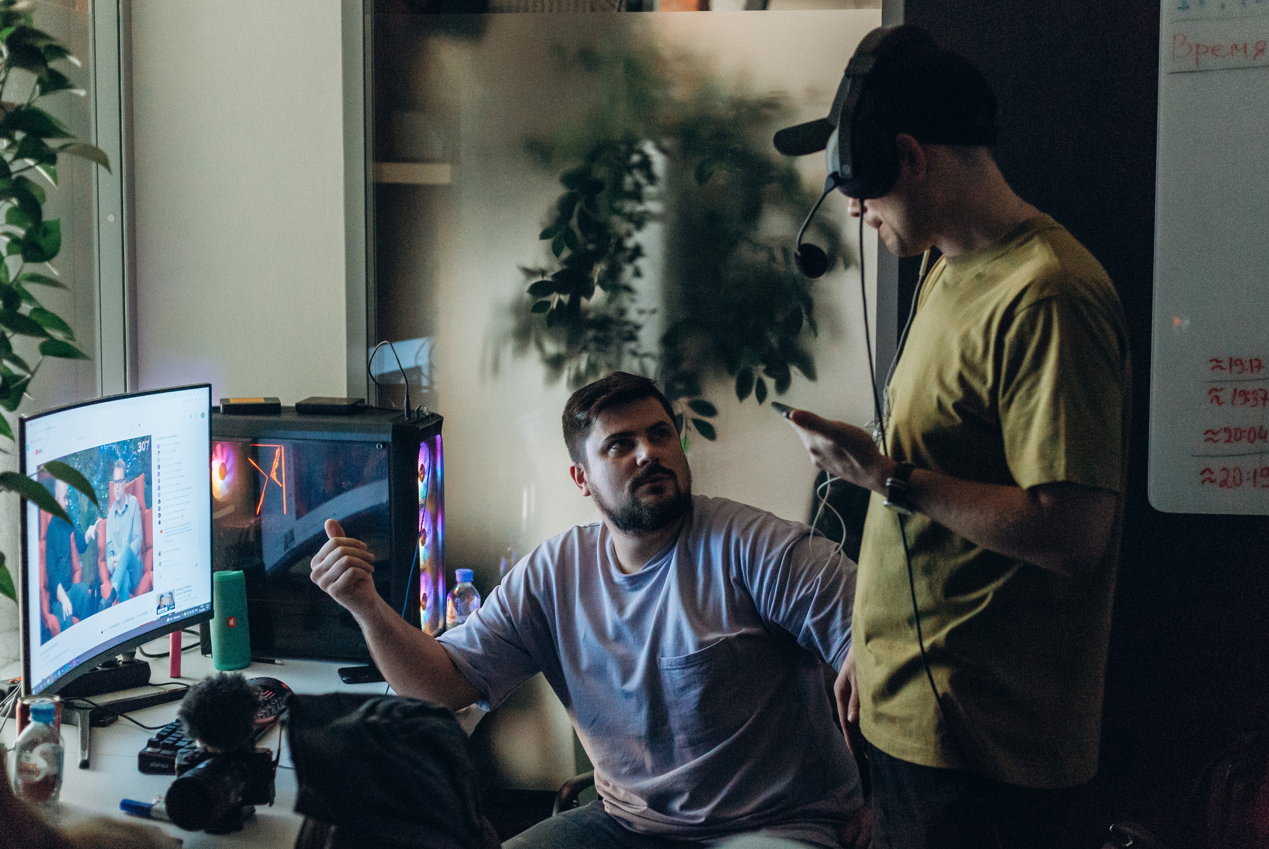 Съемка новогоднего шоу. Фотограф Виктория Дунаевская в Санкт Петербурге