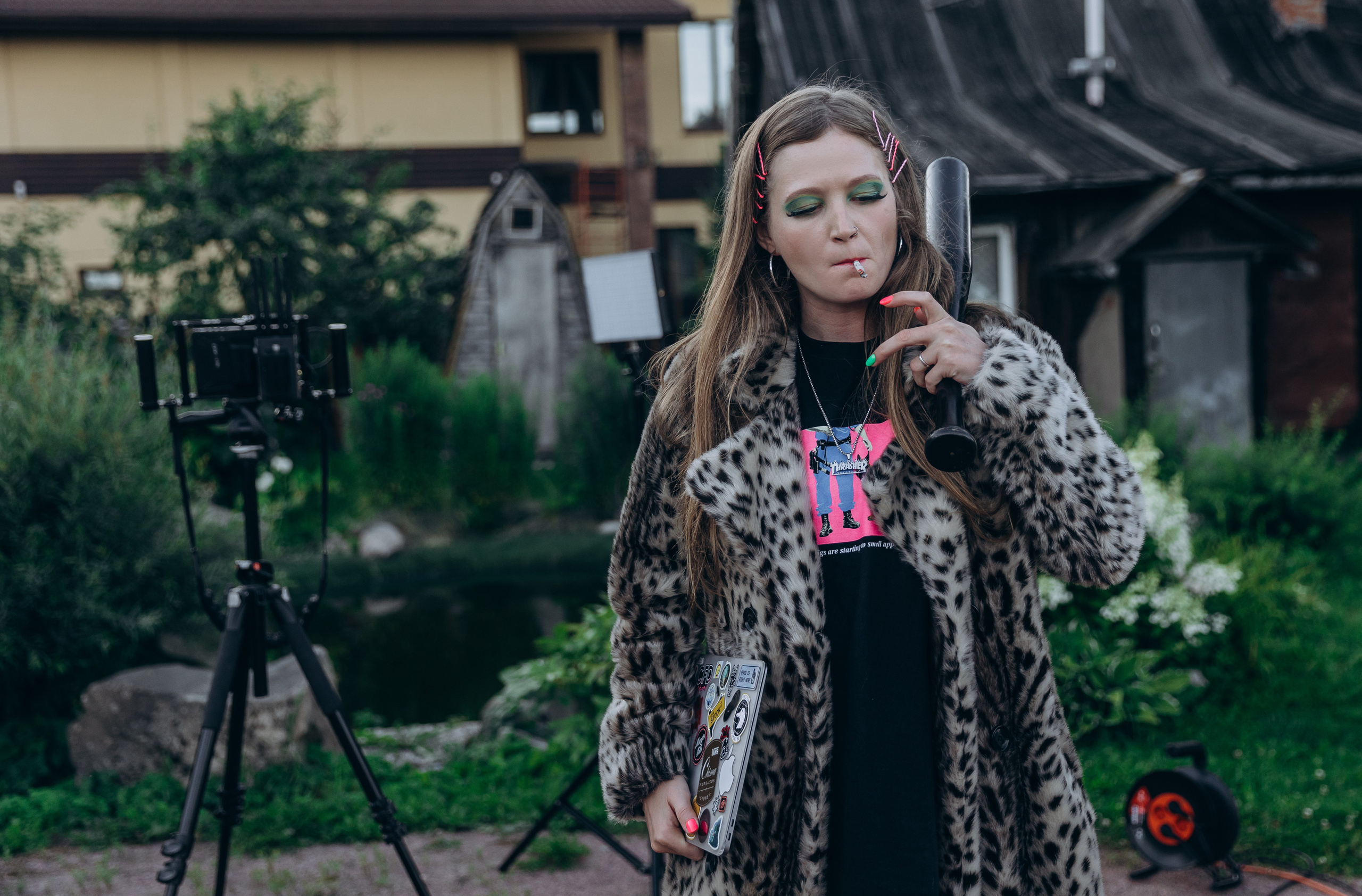 Съемка клипа. Фотограф Виктория Дунаевская в Санкт Петербурге