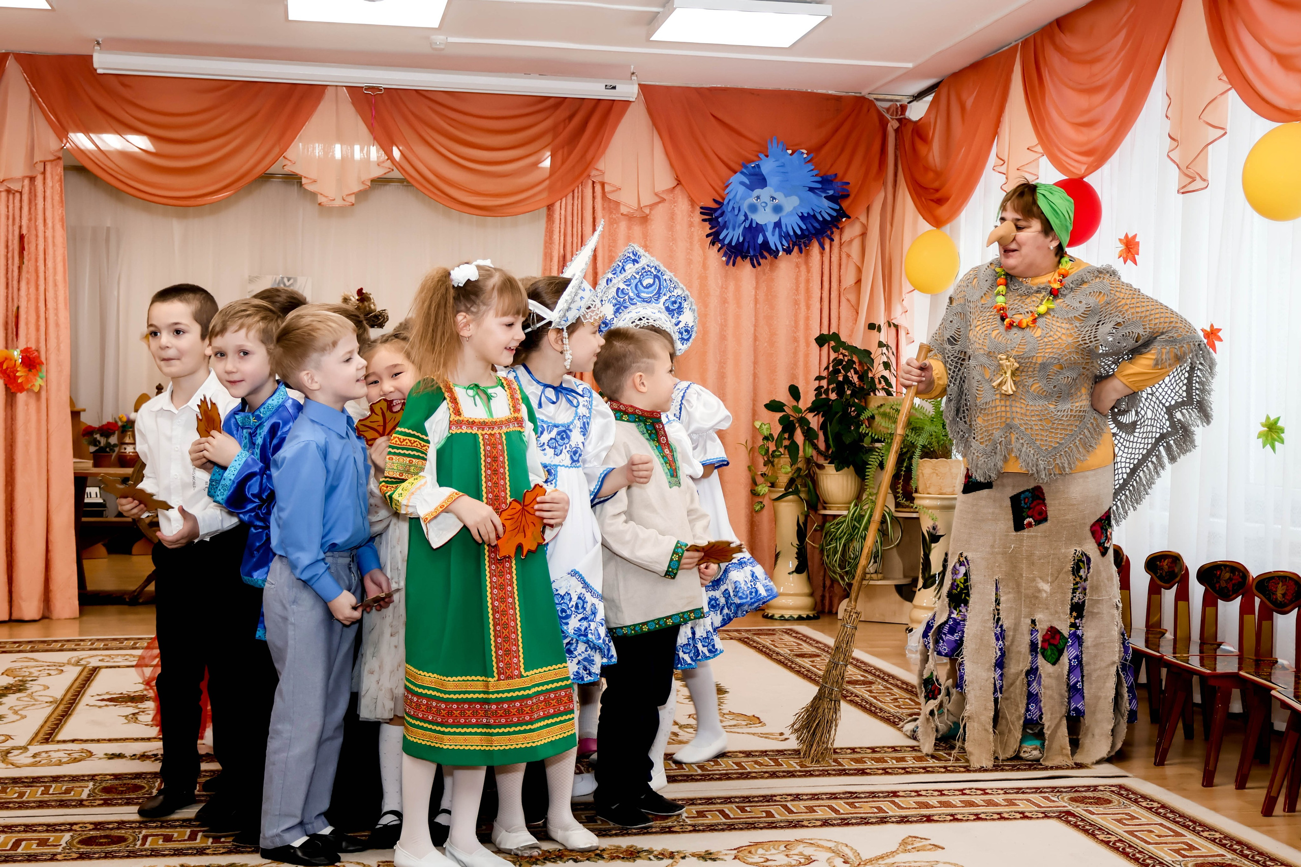 Осенний утренник гр. «Малинка». Виктория Шишкова свадебный фотограф Москва и МО (Балашиха, Щелково)