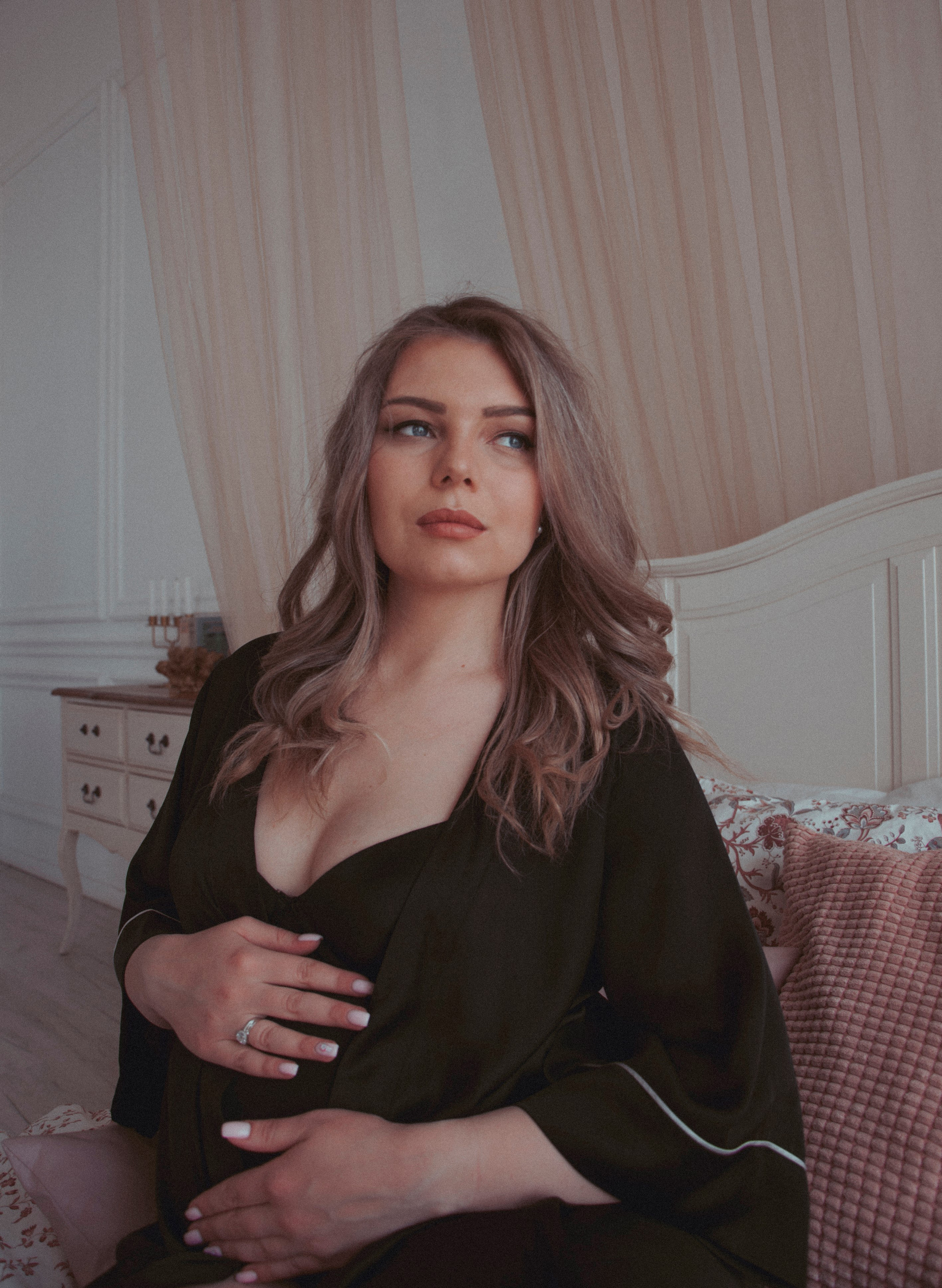 Беременная фотосессия