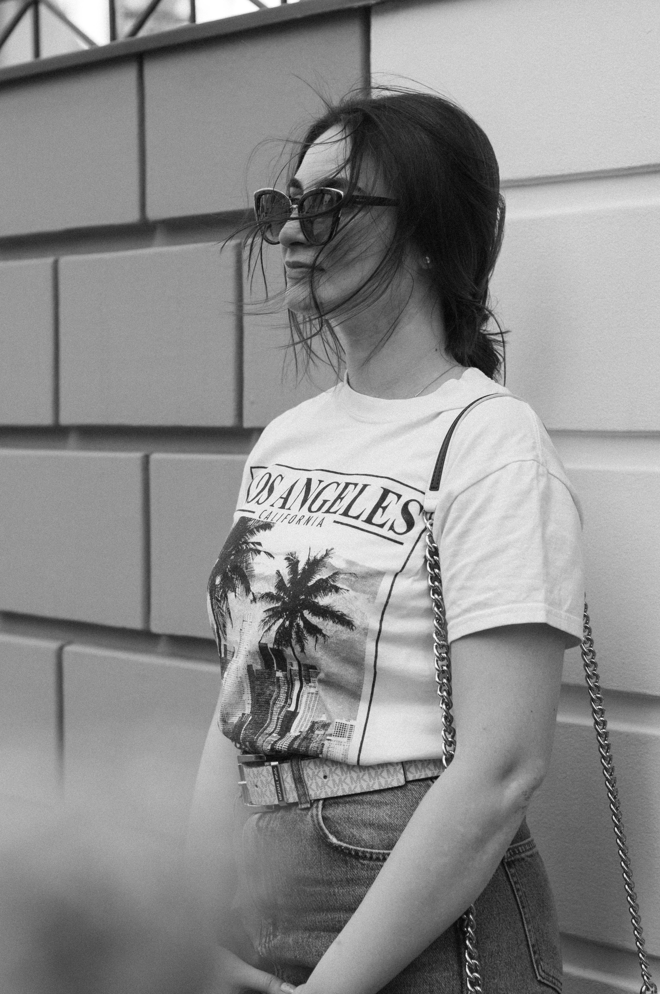 Девушка на фотопрогулке