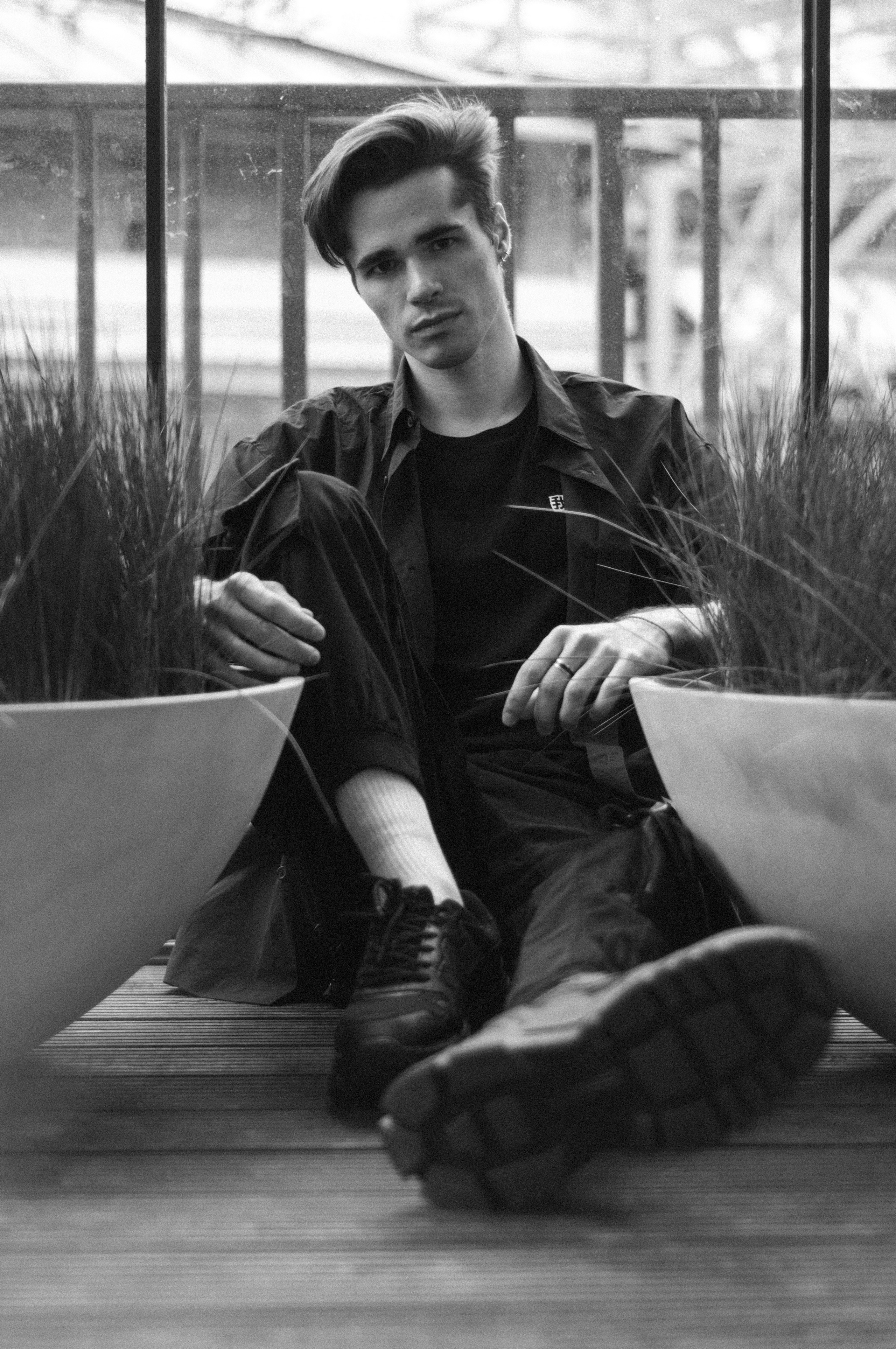 Черно белая фотосъемка