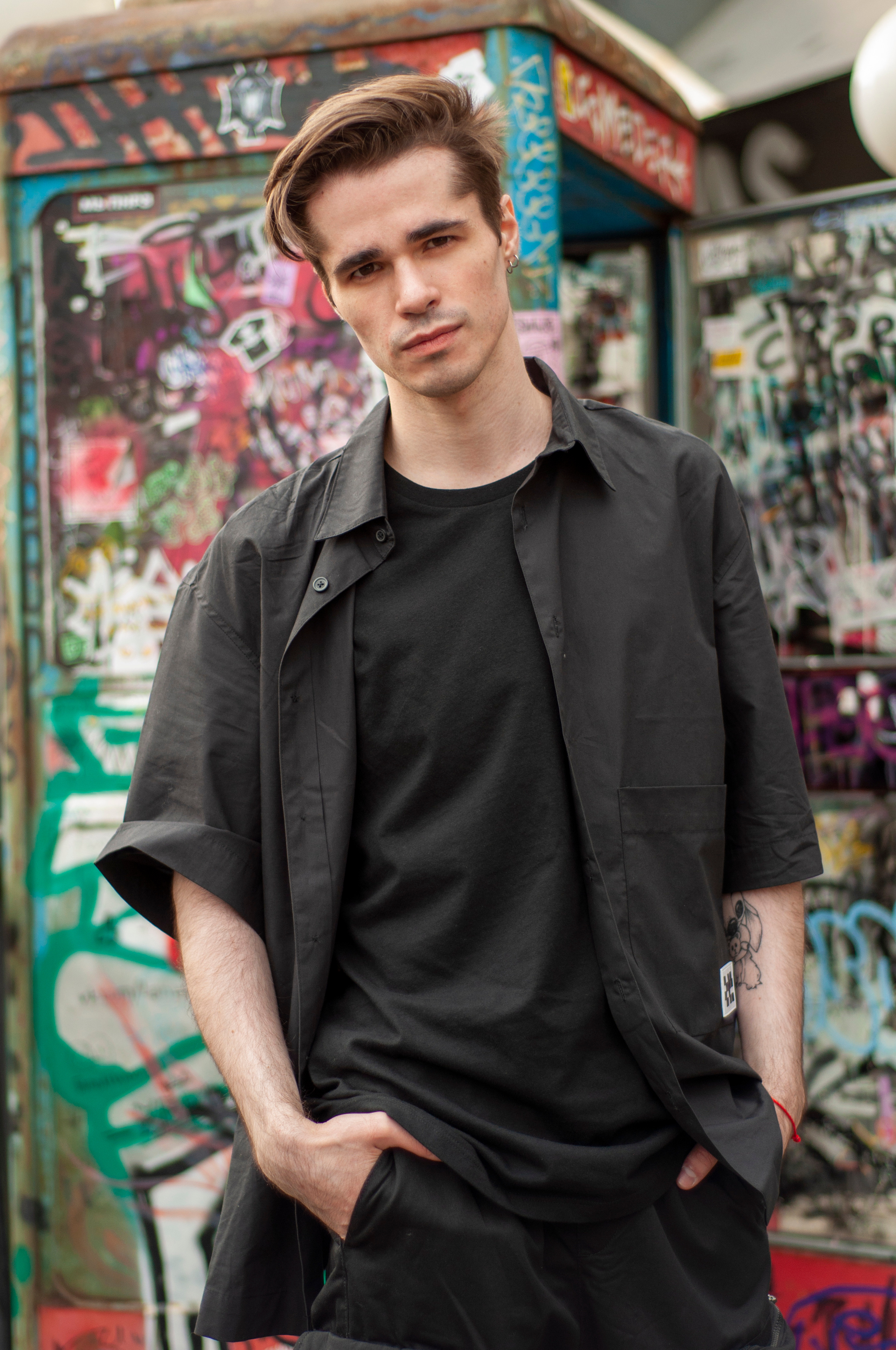 Мужской портрет в городе