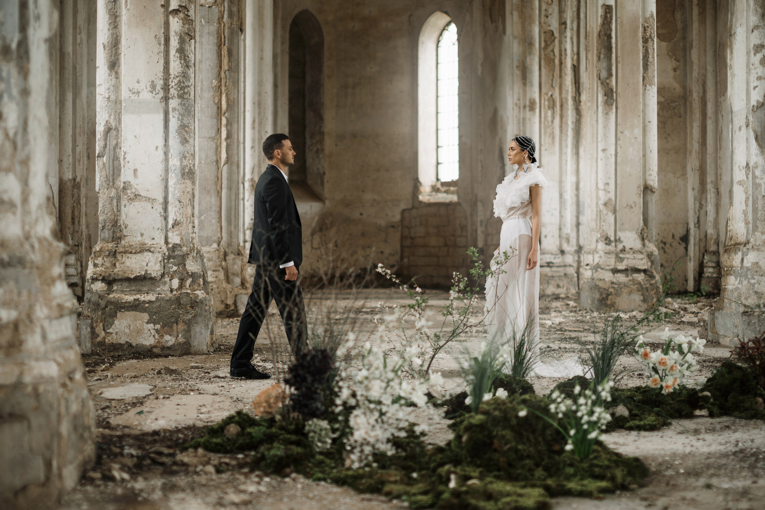 Сергей & Елена «Возрождение». Свадебный и портретный фотограф Алена Седининна в Крыму