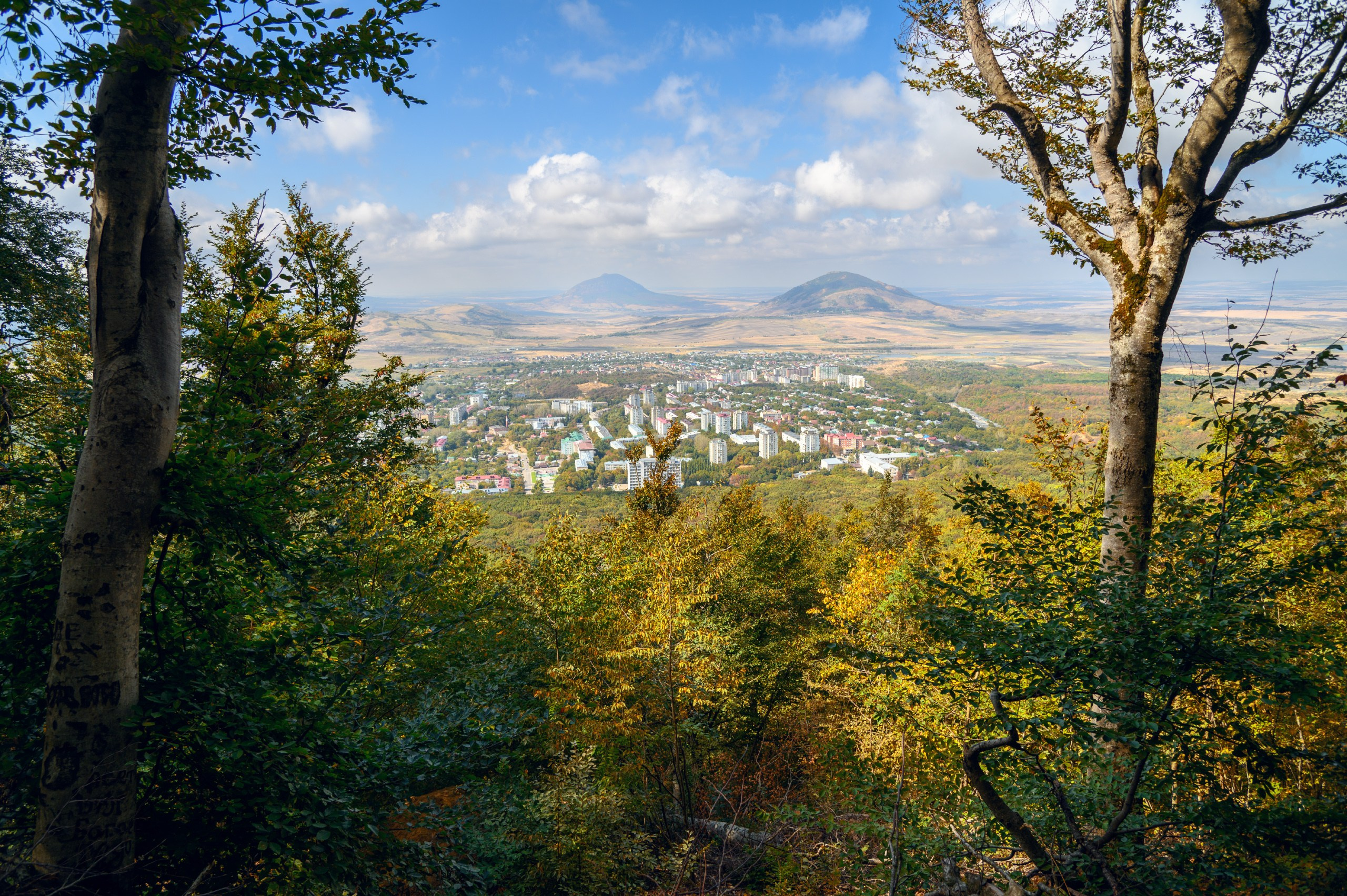 Вид с горы Железной в Железноводске