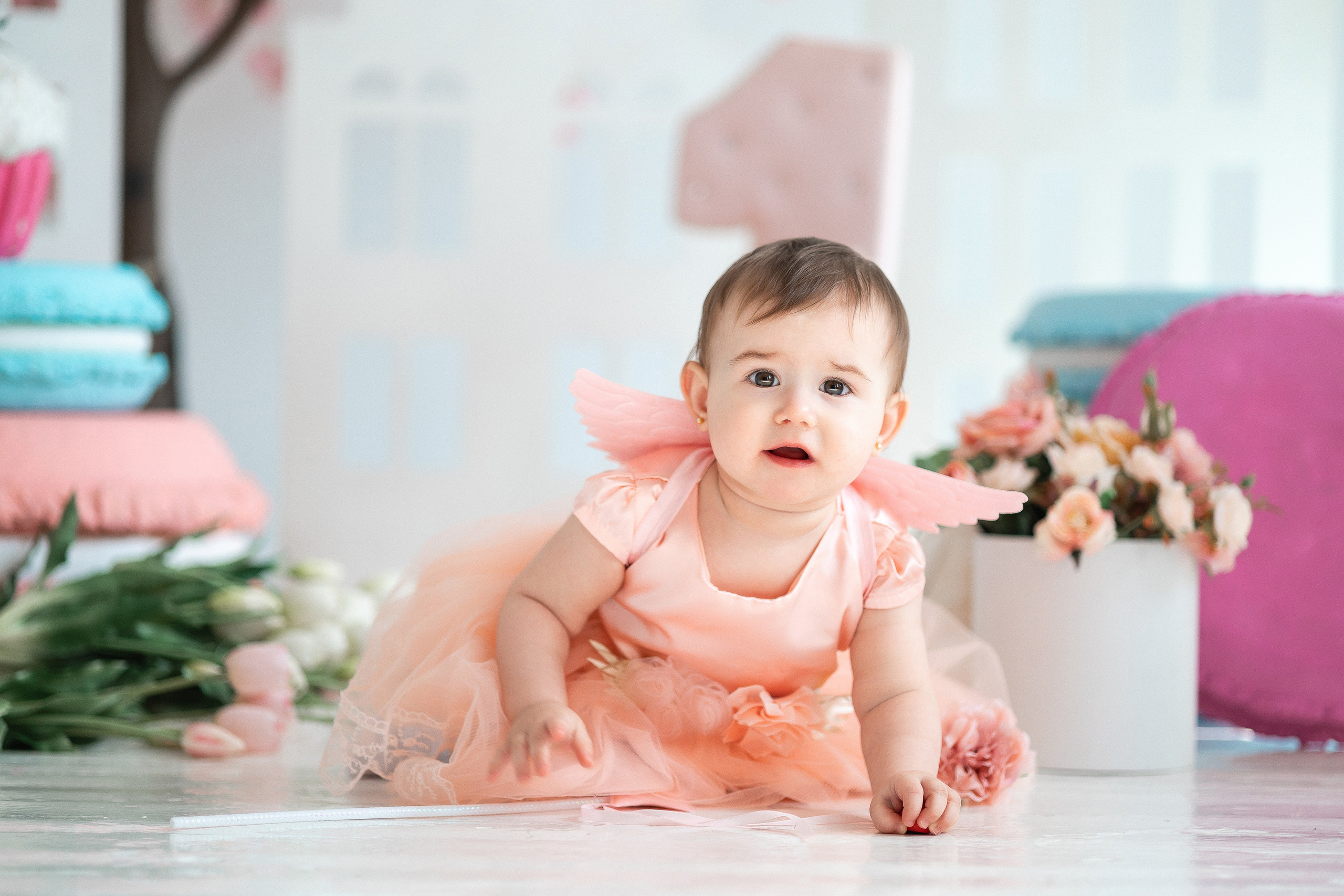 Годовасики в других студиях. Фотограф новорождённых в Йошкар-Оле Ильмира Сидоркина