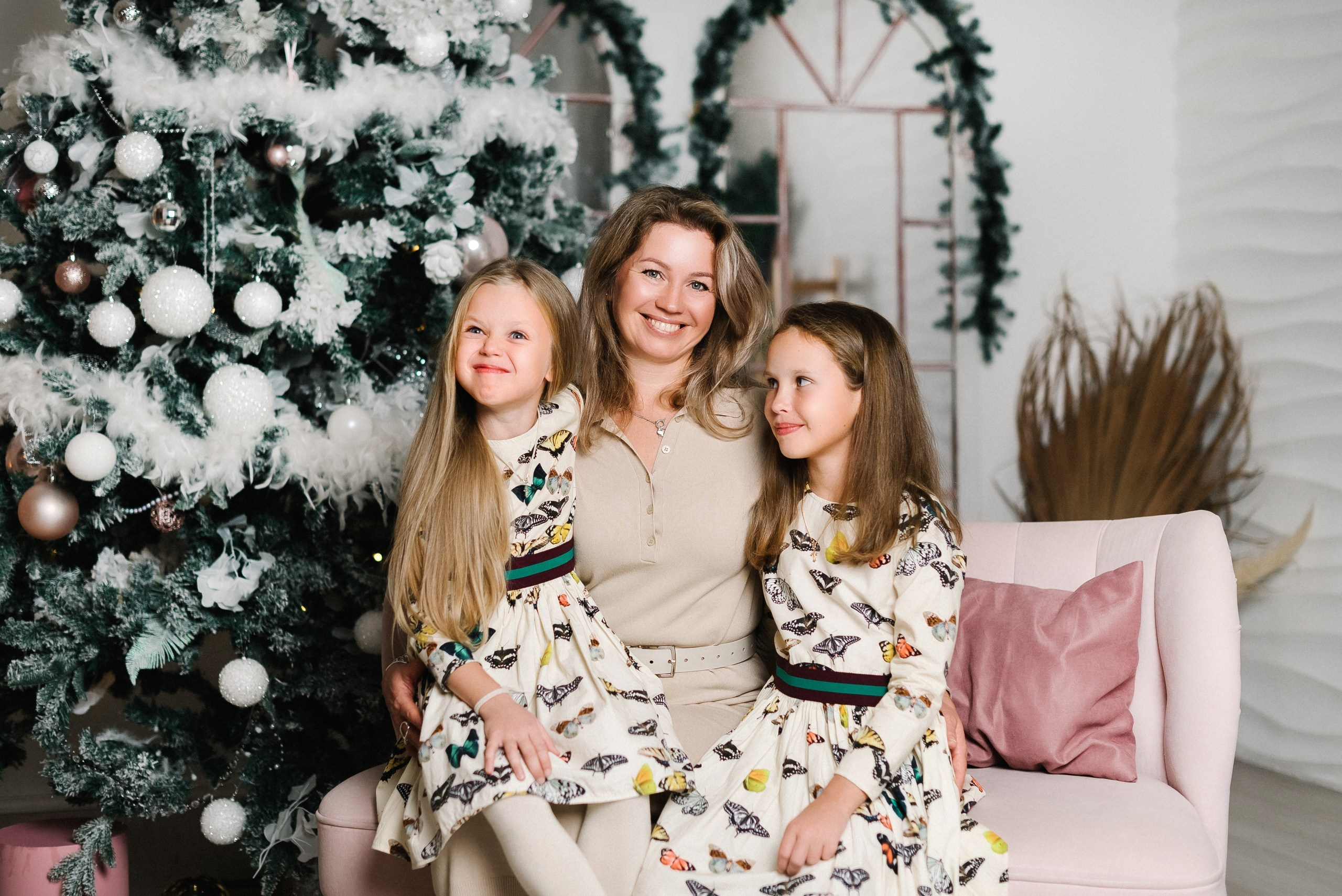 Новгодняя история большой семьи. Фотограф в Самаре Мария Шерер