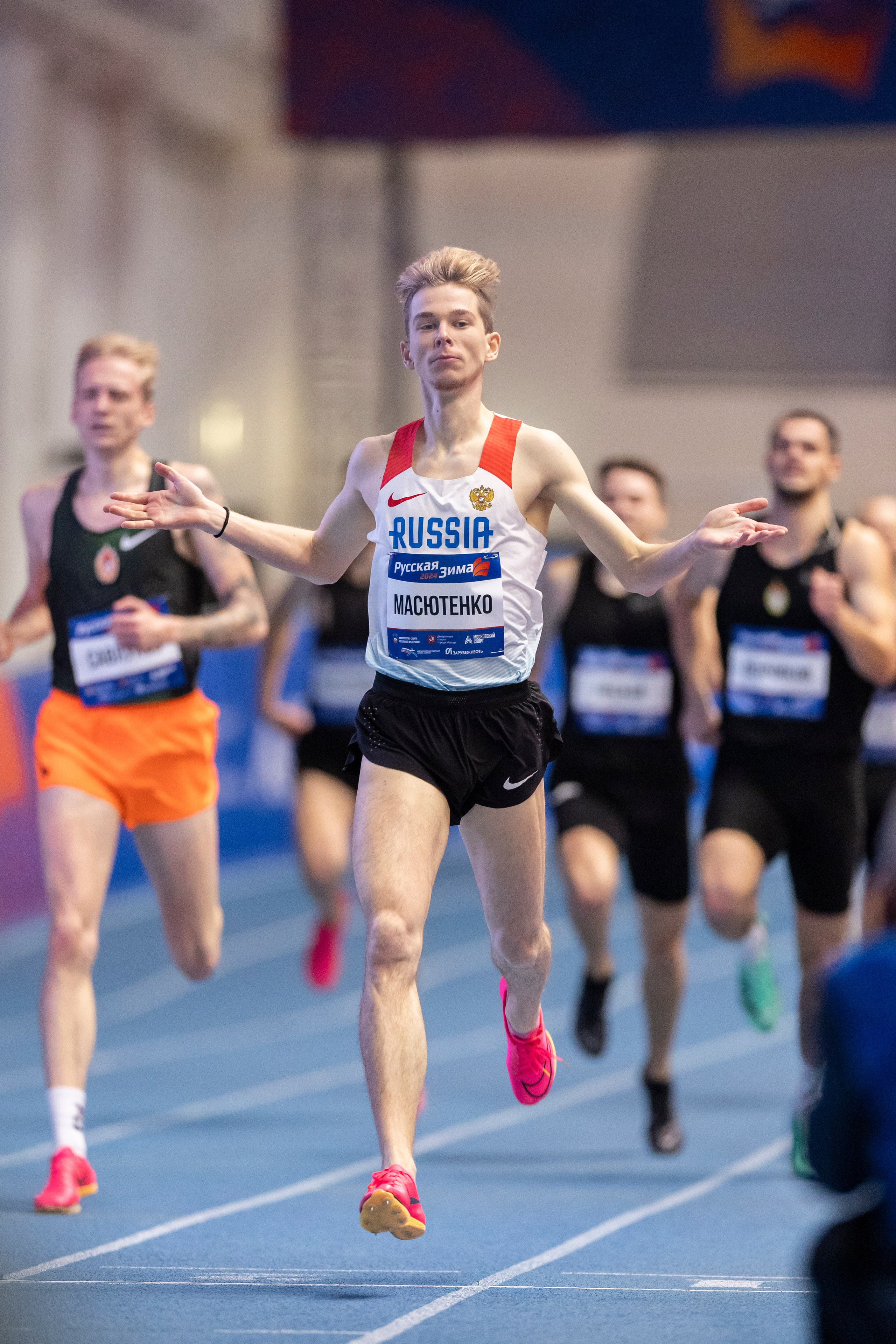 Турнир по легкой атлетике «Русская зима». Спортивный репортажный фотограф Казань Нафис Сиразетдинов
