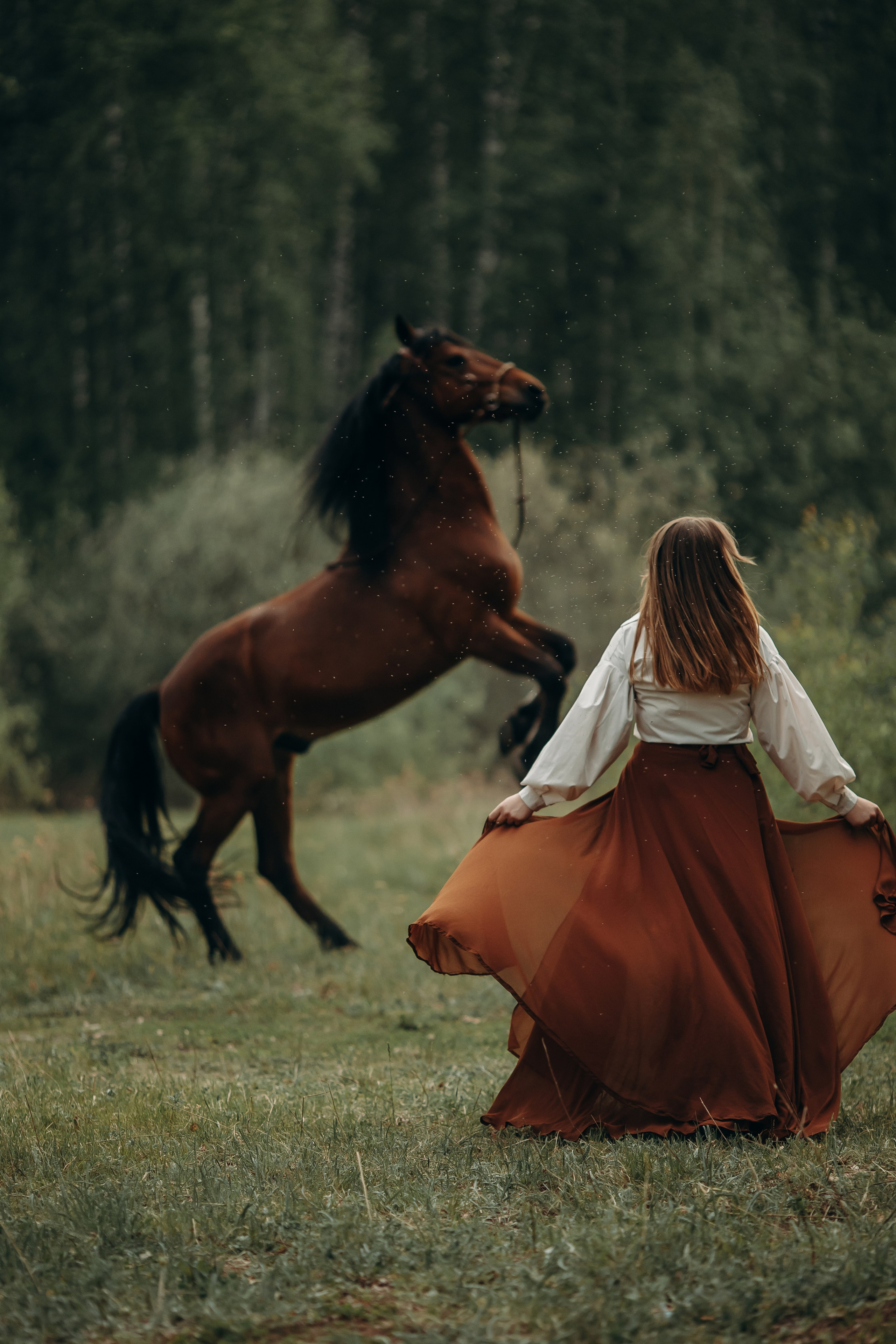 Ксения и Талисман. Анна Молчанова конный фотограф в Тюмени | фотосессии с лошадьми Тюмень