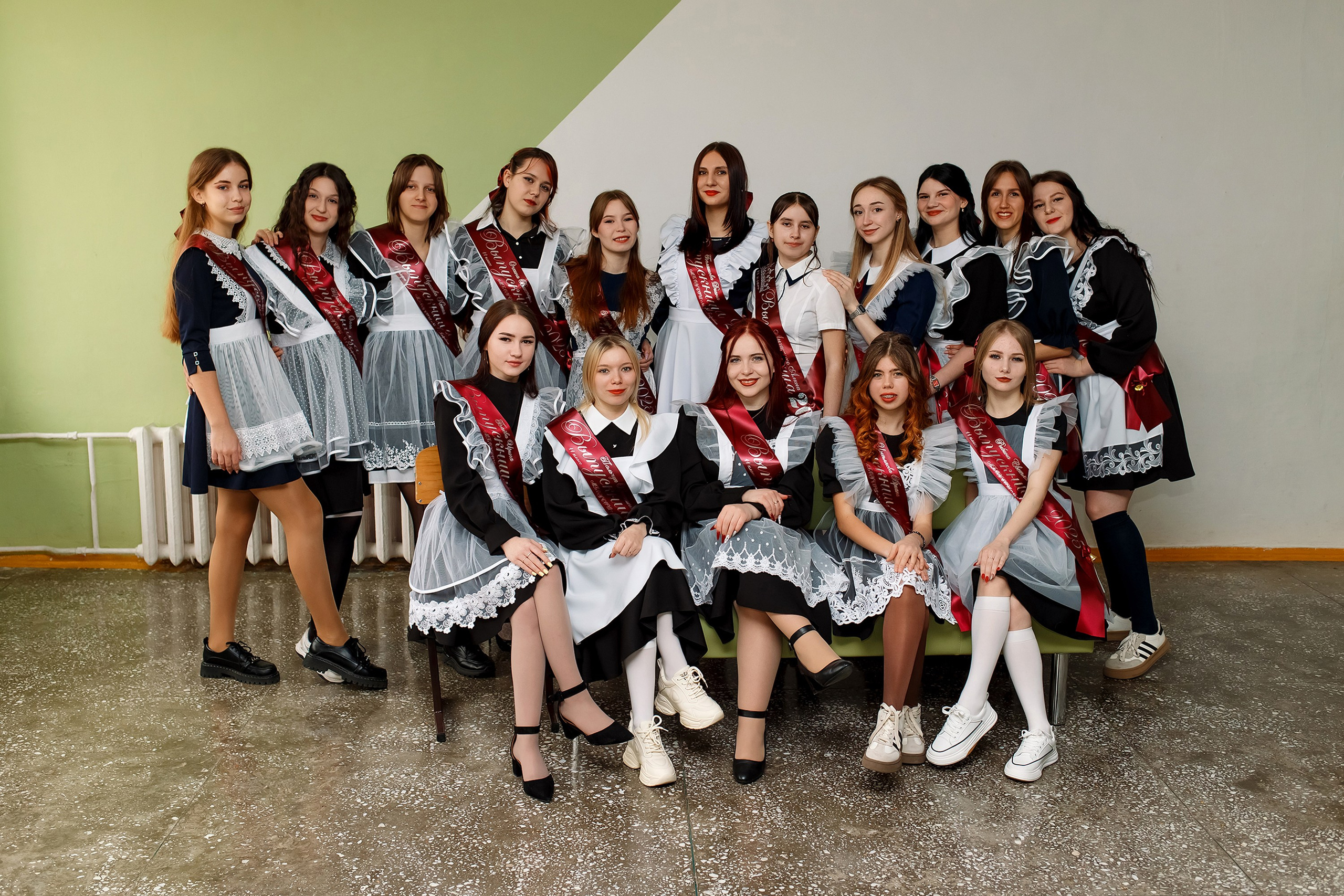 11 класс с. Барабаш. Фотограф Любовь Корниенко, Примоский край