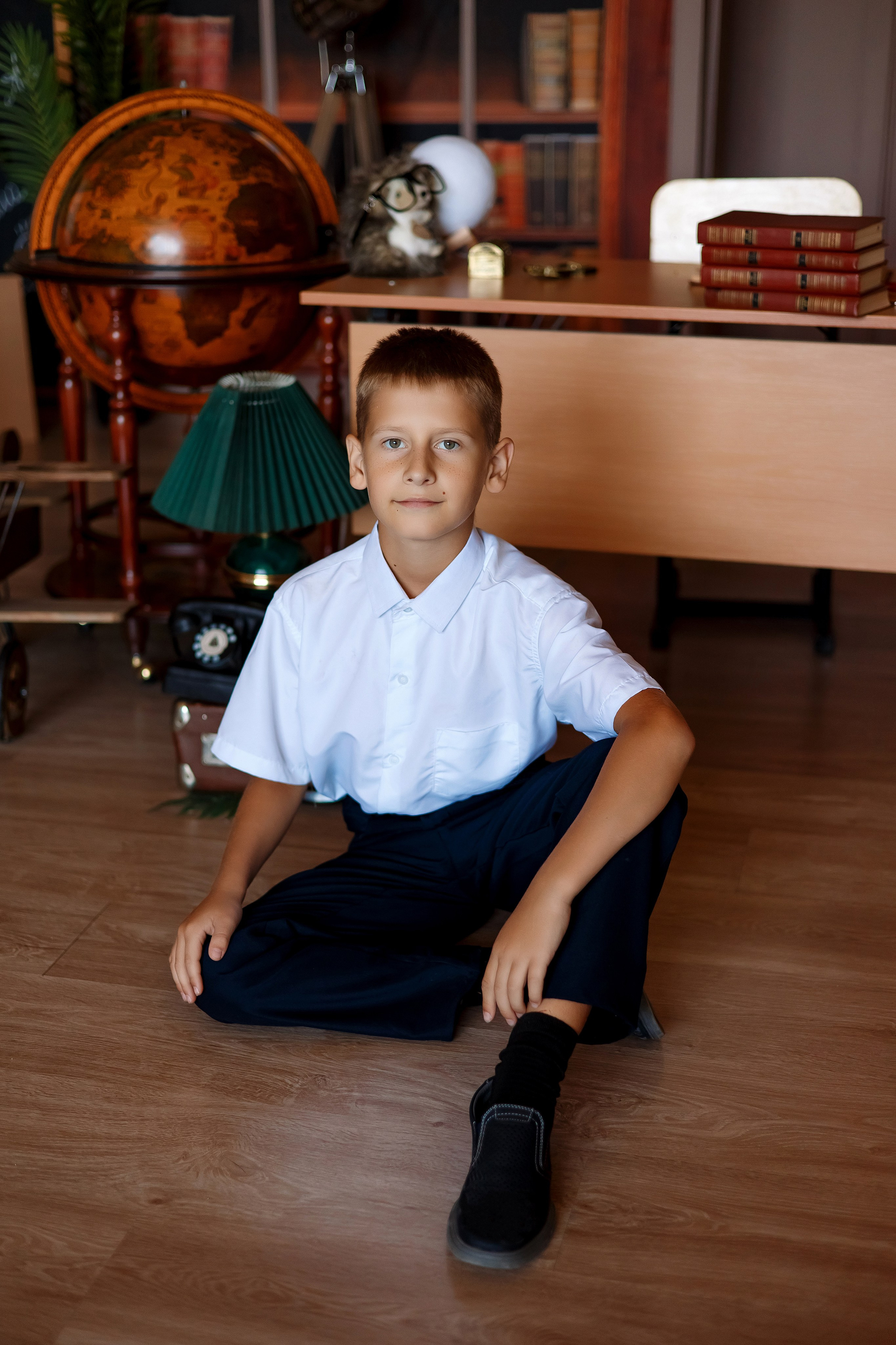 4 класс фотосессия в фотостудии. Фотограф Любовь Корниенко, Примоский край