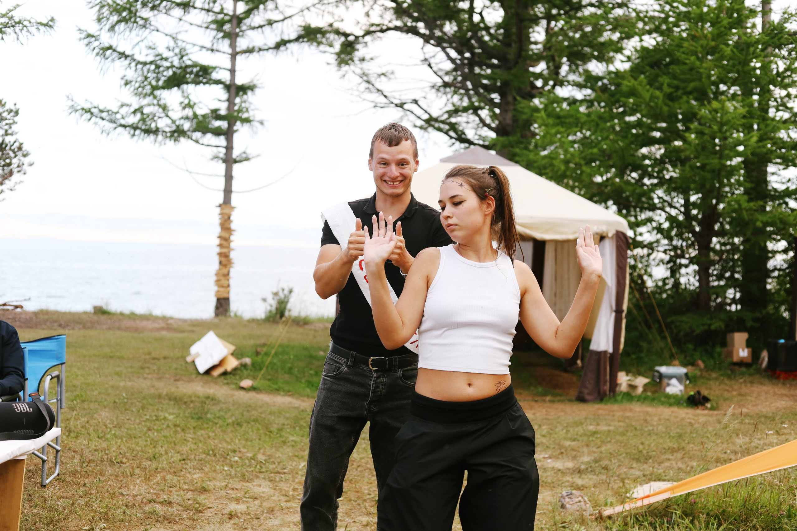 Лето 2024 / палатки. 1642 — первый лагерь для взрослых на Байкале