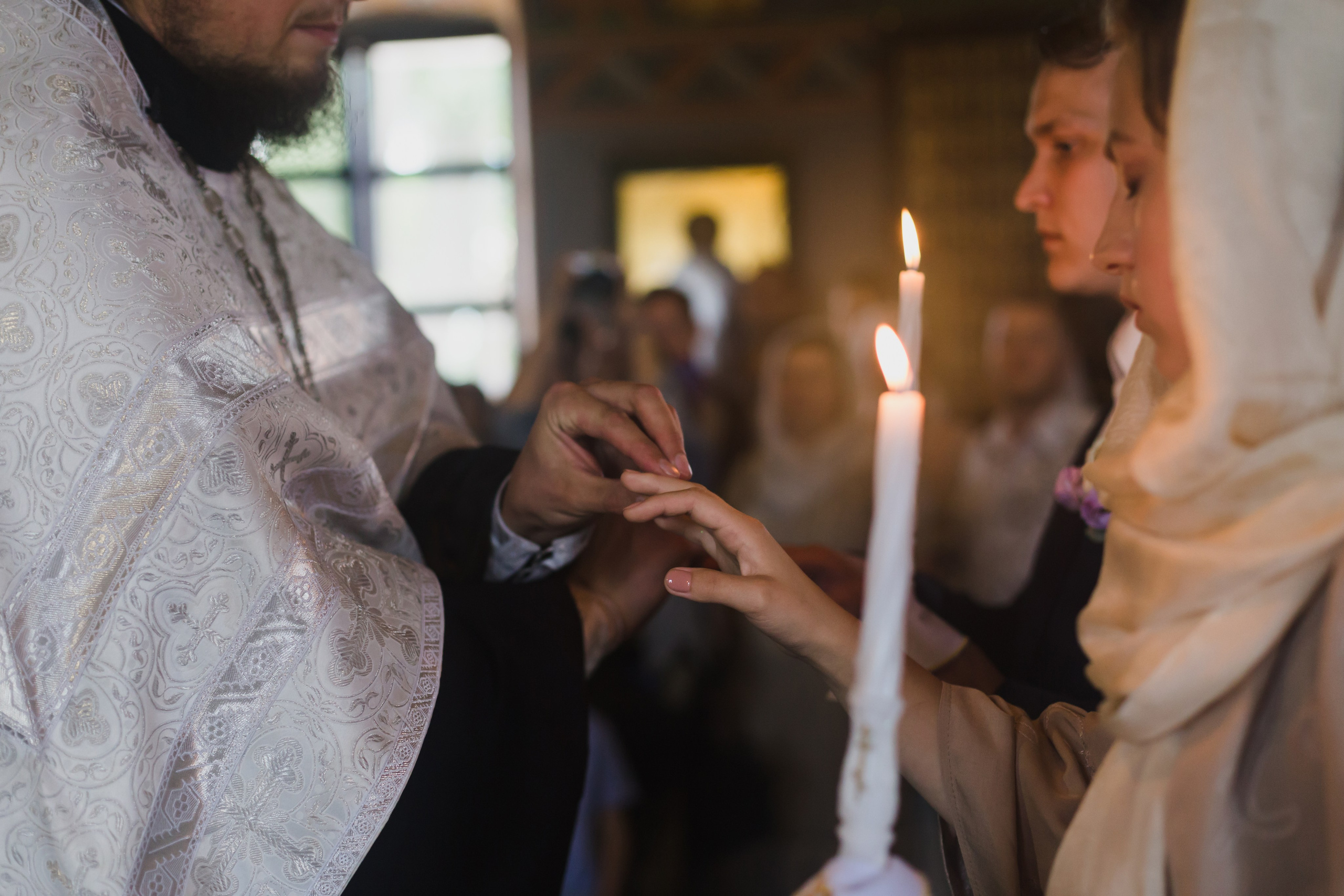 Обручение. Трогательные кадры.