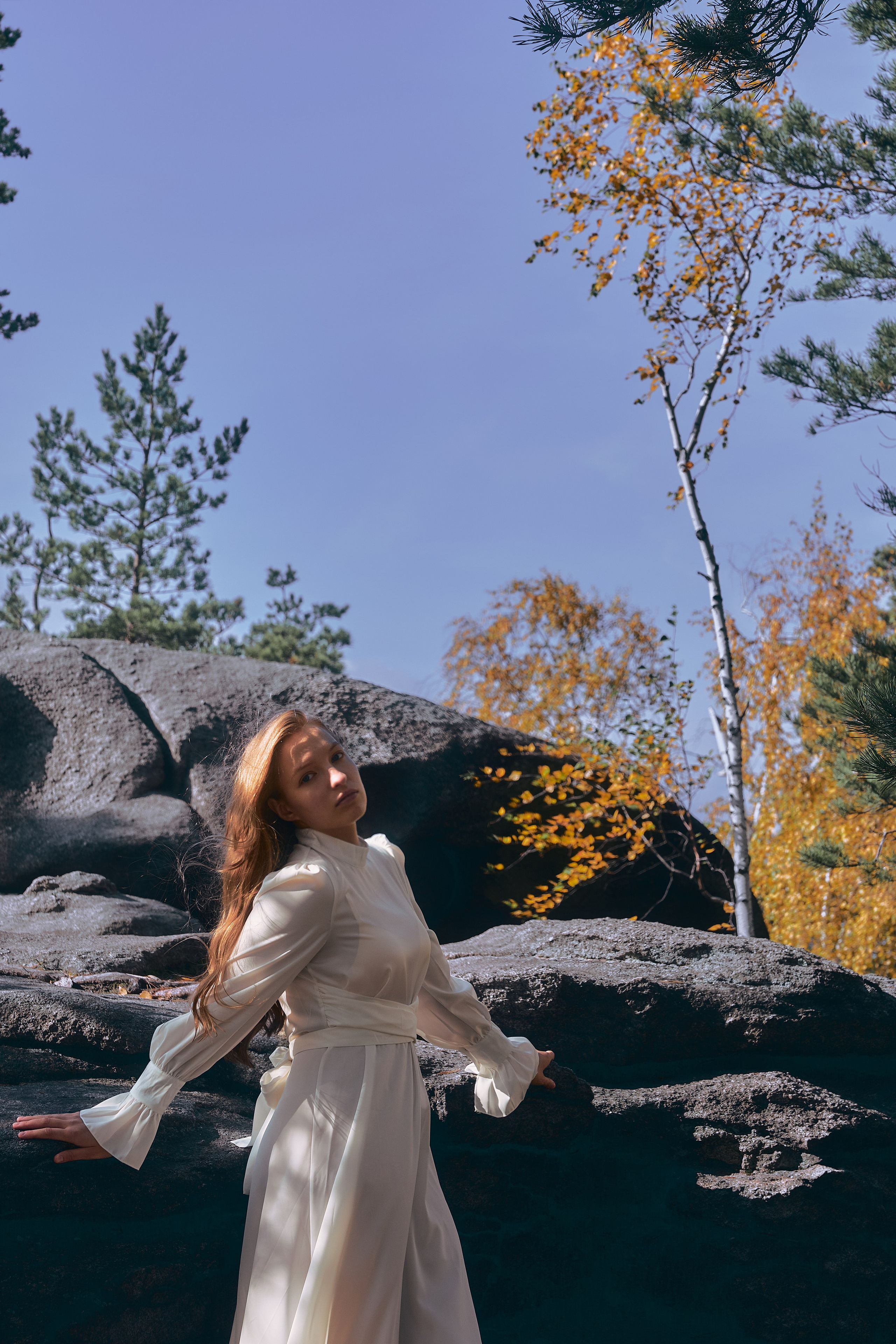 Инна, скалы Малые черти. Предметный и репортажный фотограф Алексей Кротов